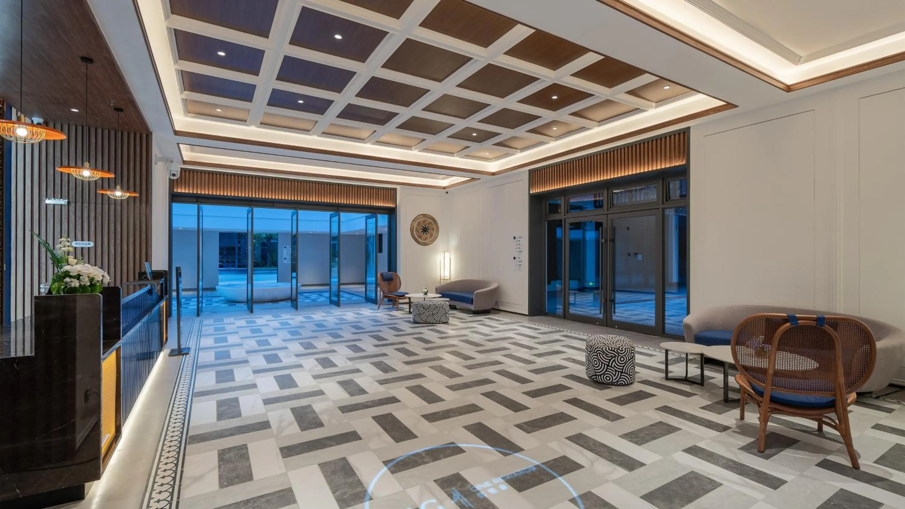 Lobby or reception in Holiday Inn Express Wenchang by IHG
