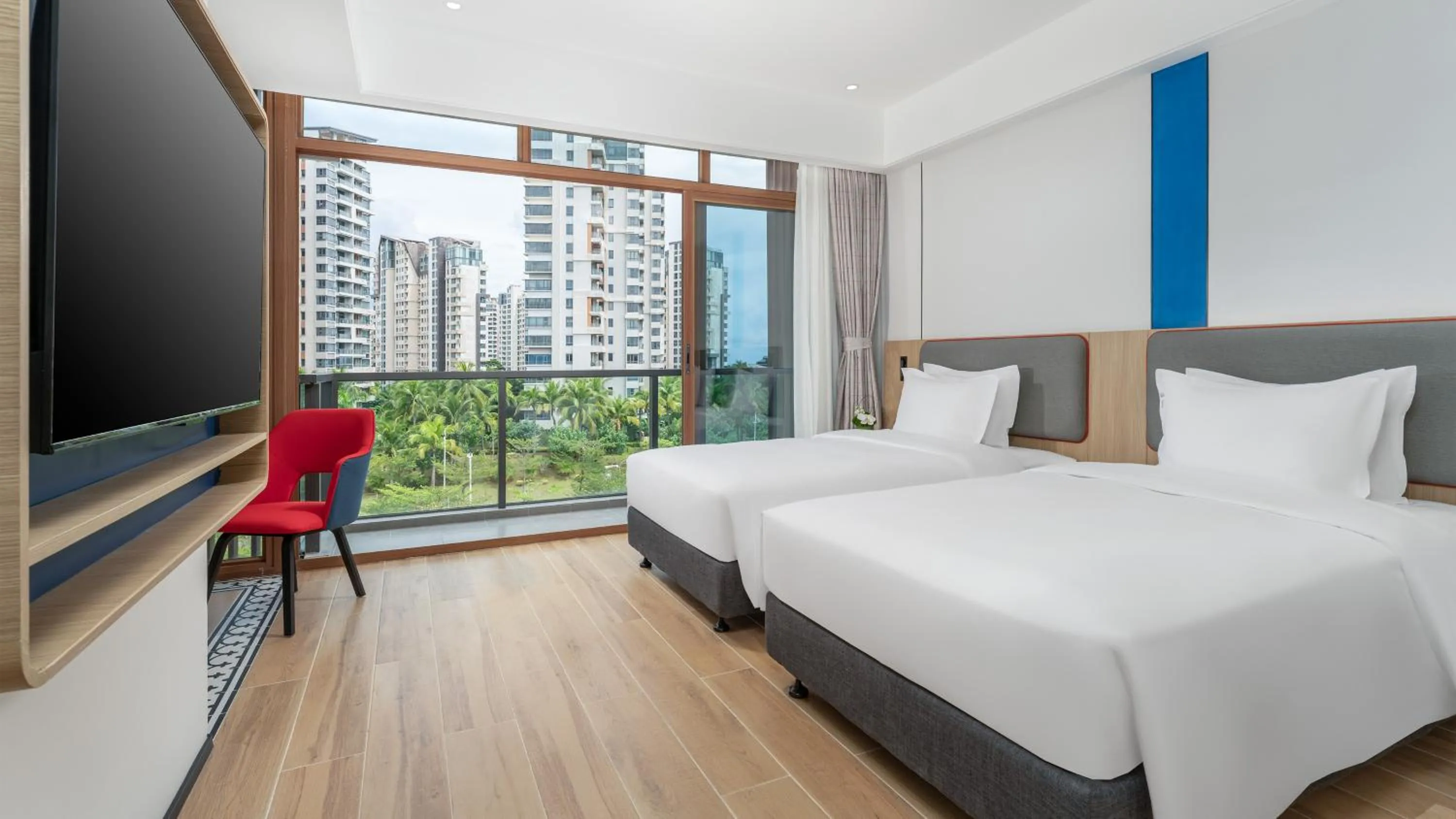 Bedroom, Bed in Holiday Inn Express Wenchang by IHG