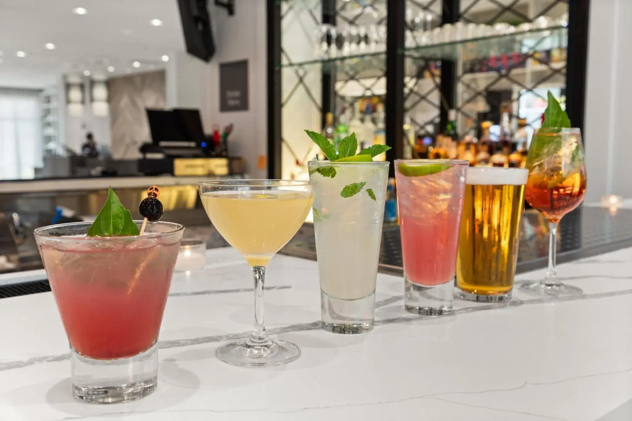 Lounge or bar in EVEN Hotel Austin Uptown near the Domain by IHG Lounge or bar in EVEN Hotel Austin Uptown near the Domain by IHG