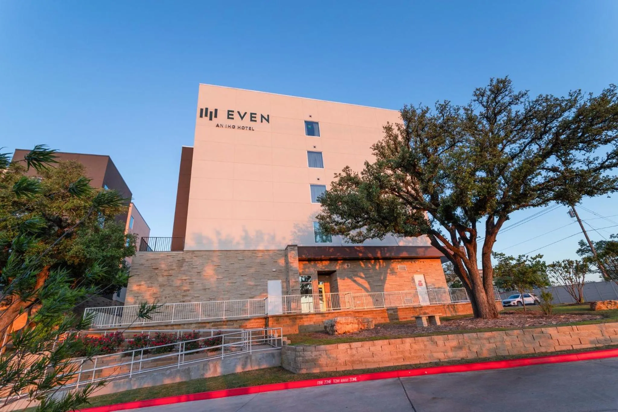Property building in EVEN Hotel Austin Uptown near the Domain by IHG