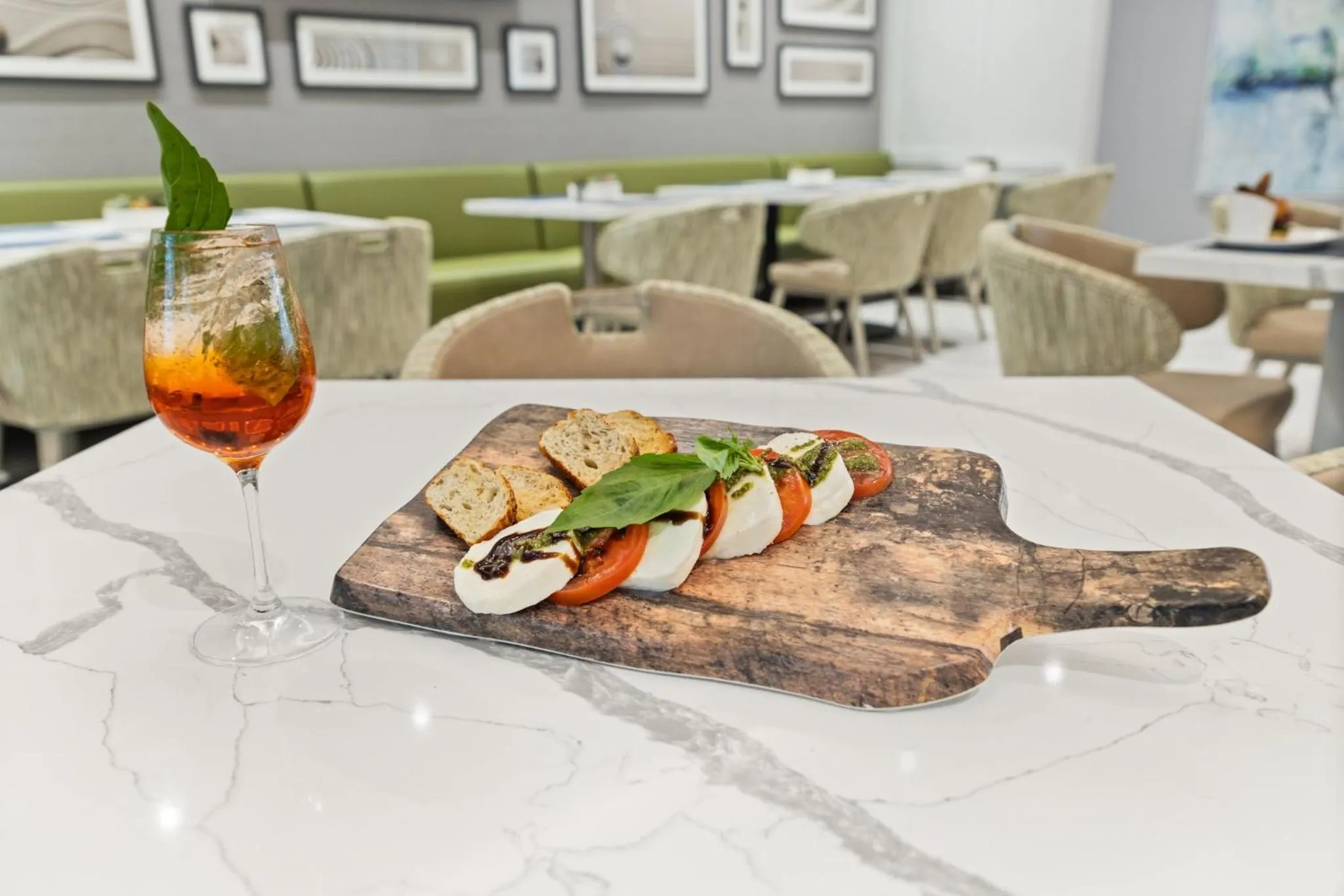 Restaurant/places to eat in EVEN Hotel Austin Uptown near the Domain by IHG