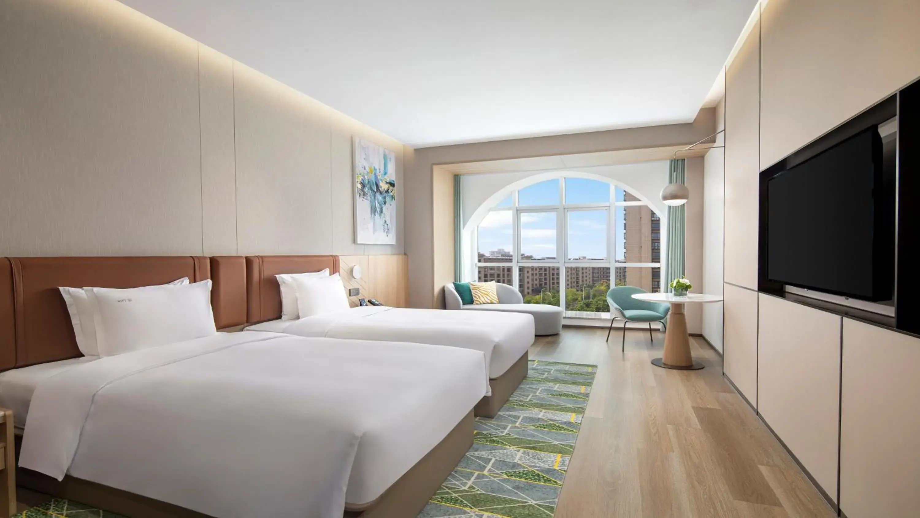 Photo of the whole room in Holiday Inn Tongxiang Photo of the whole room in Holiday Inn Tongxiang