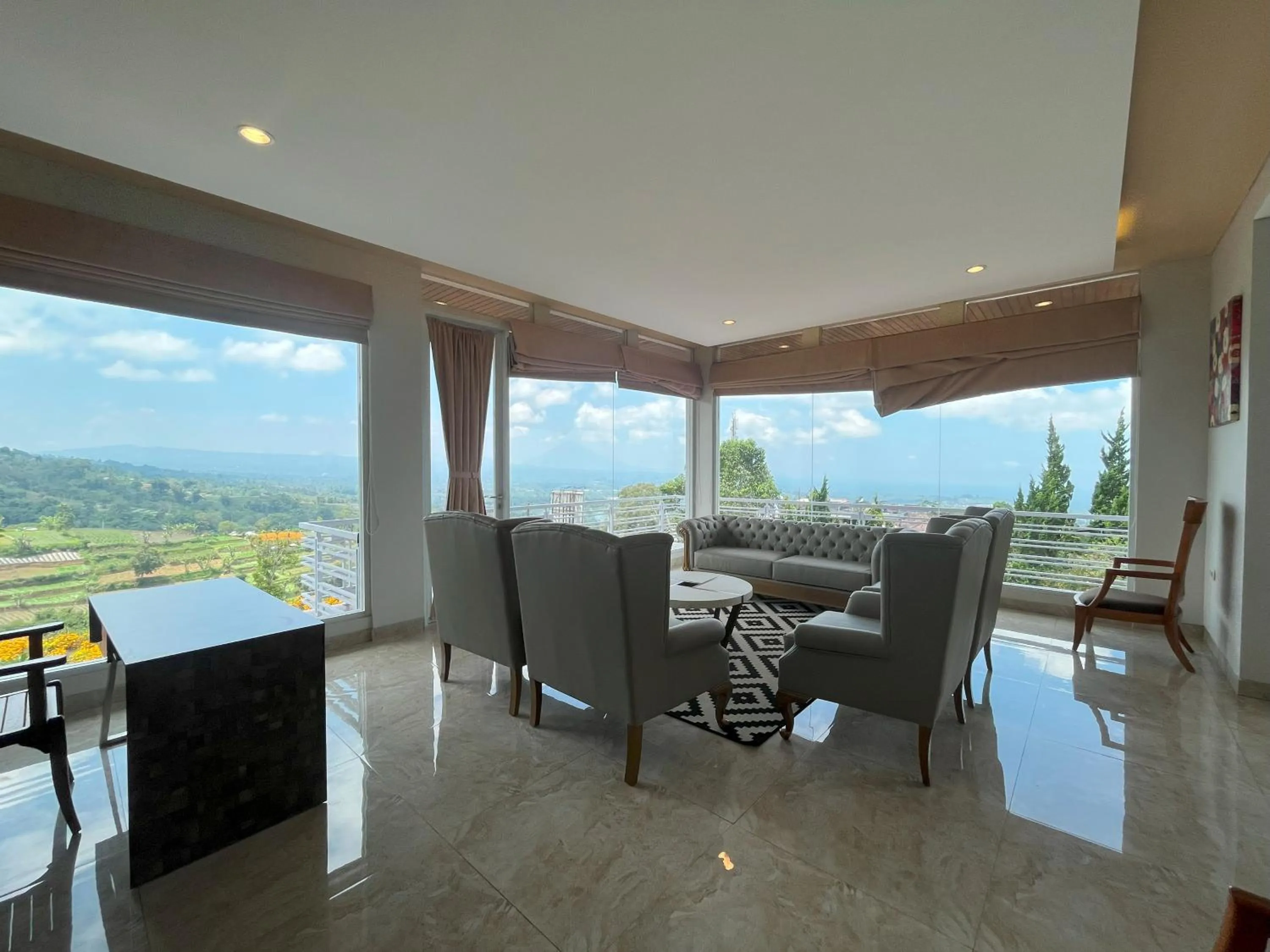 Natural landscape in Lavender - Taman Tanda