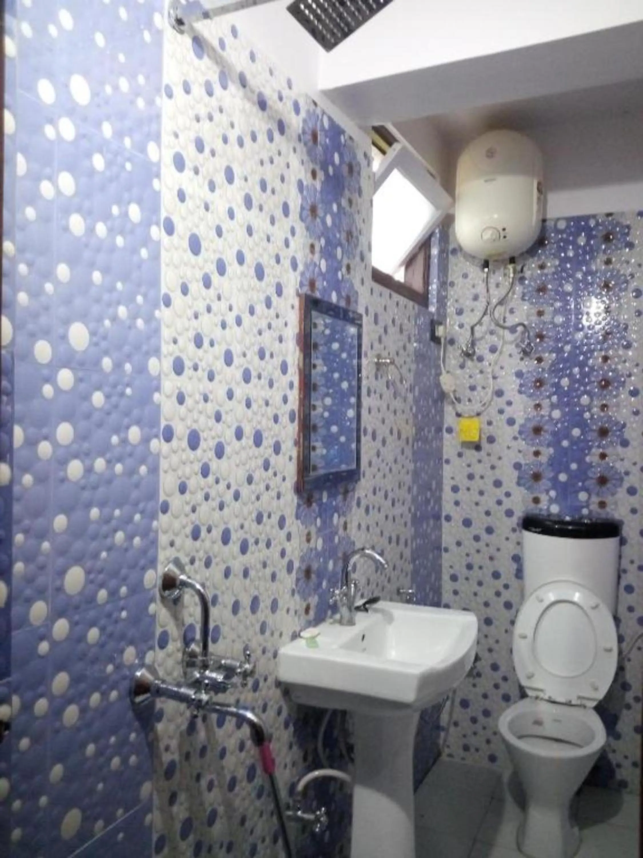 Toilet in GRG Tharbaling Homestay Darjeeling