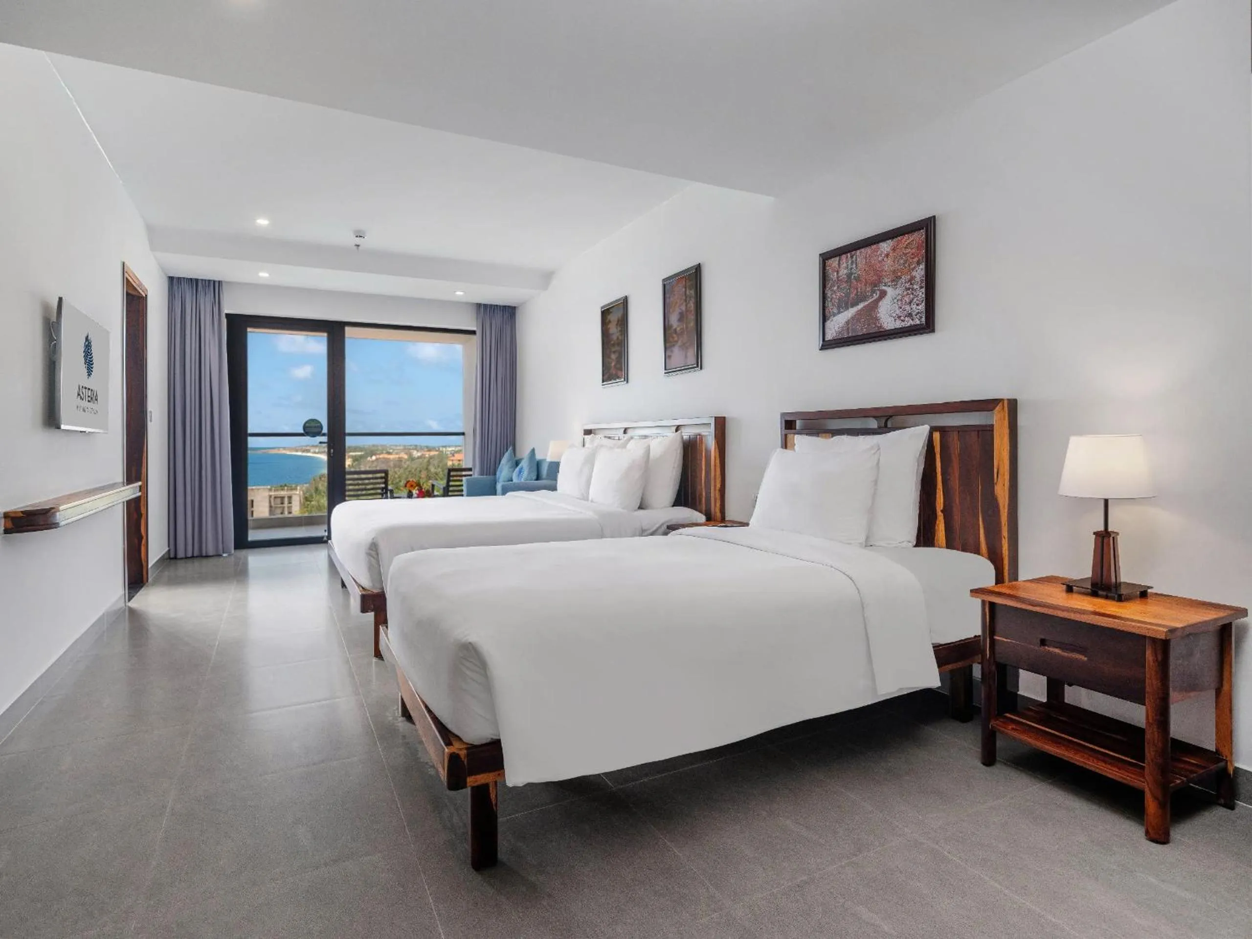 Bed in Asteria Mui Ne Resort