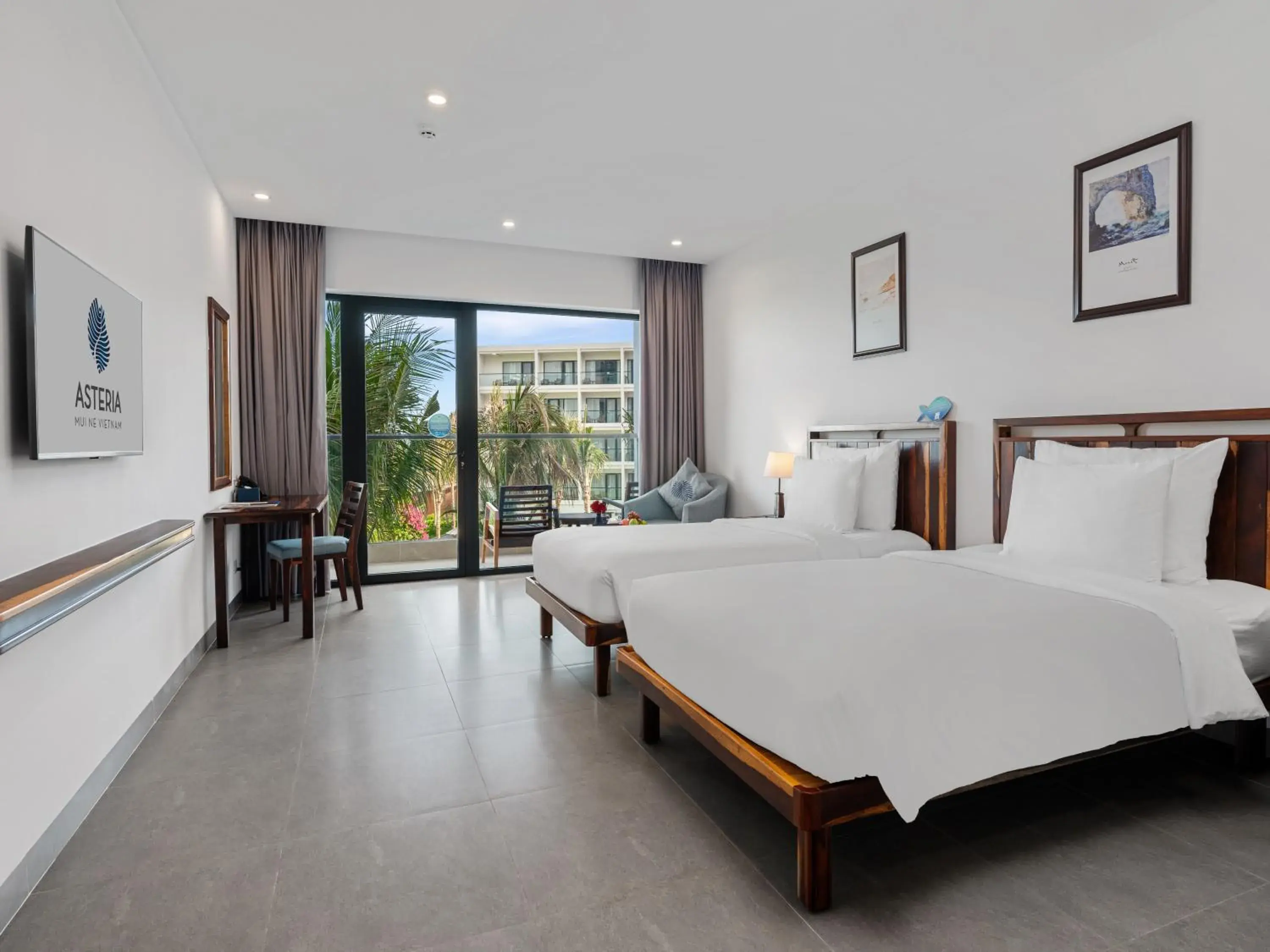 Deluxe Twin Room with Balcony in Asteria Mui Ne Resort Deluxe Twin Room with Balcony in Asteria Mui Ne Resort