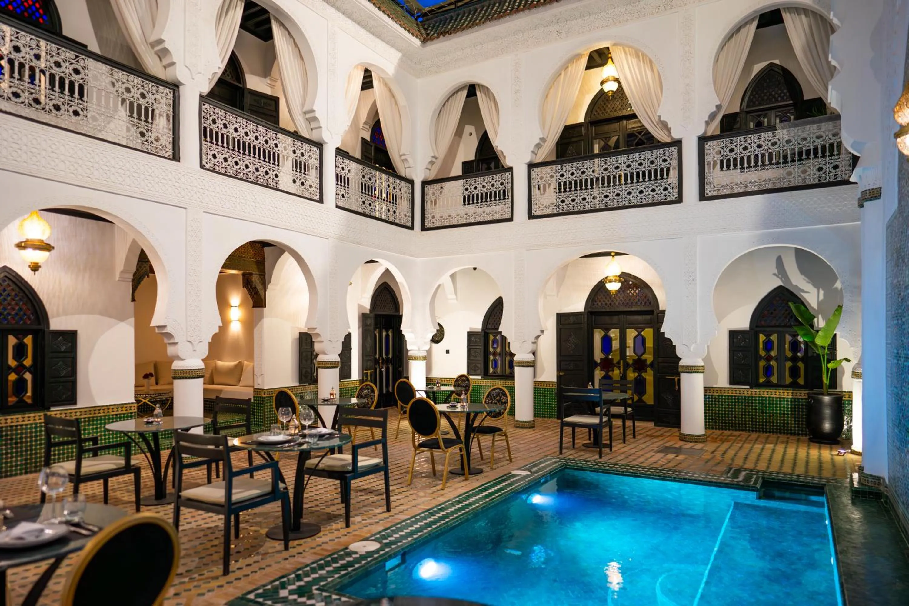 Patio in The Grand Riad and Spa