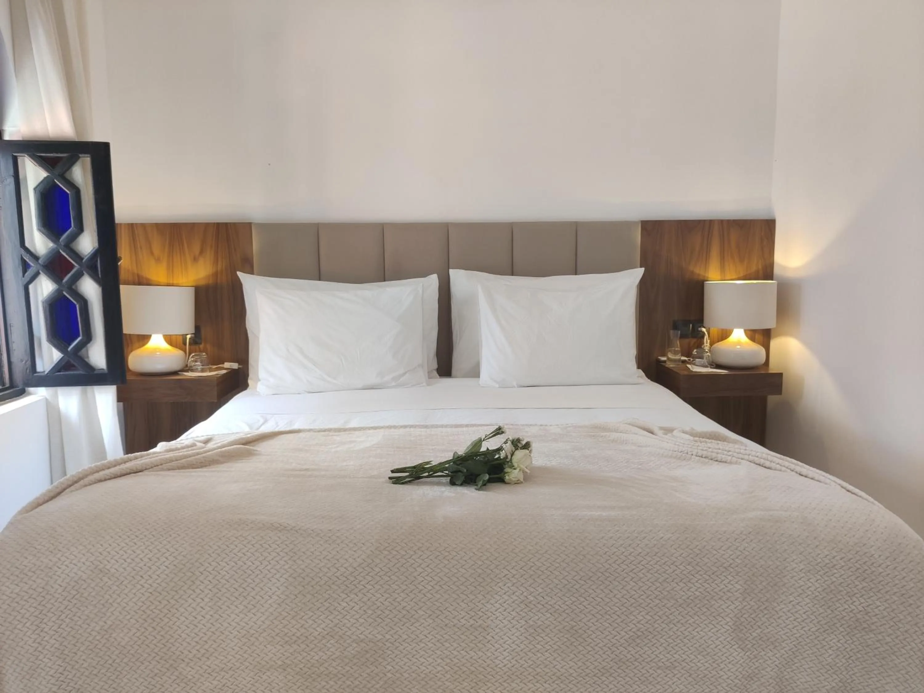 Bed in The Grand Riad and Spa