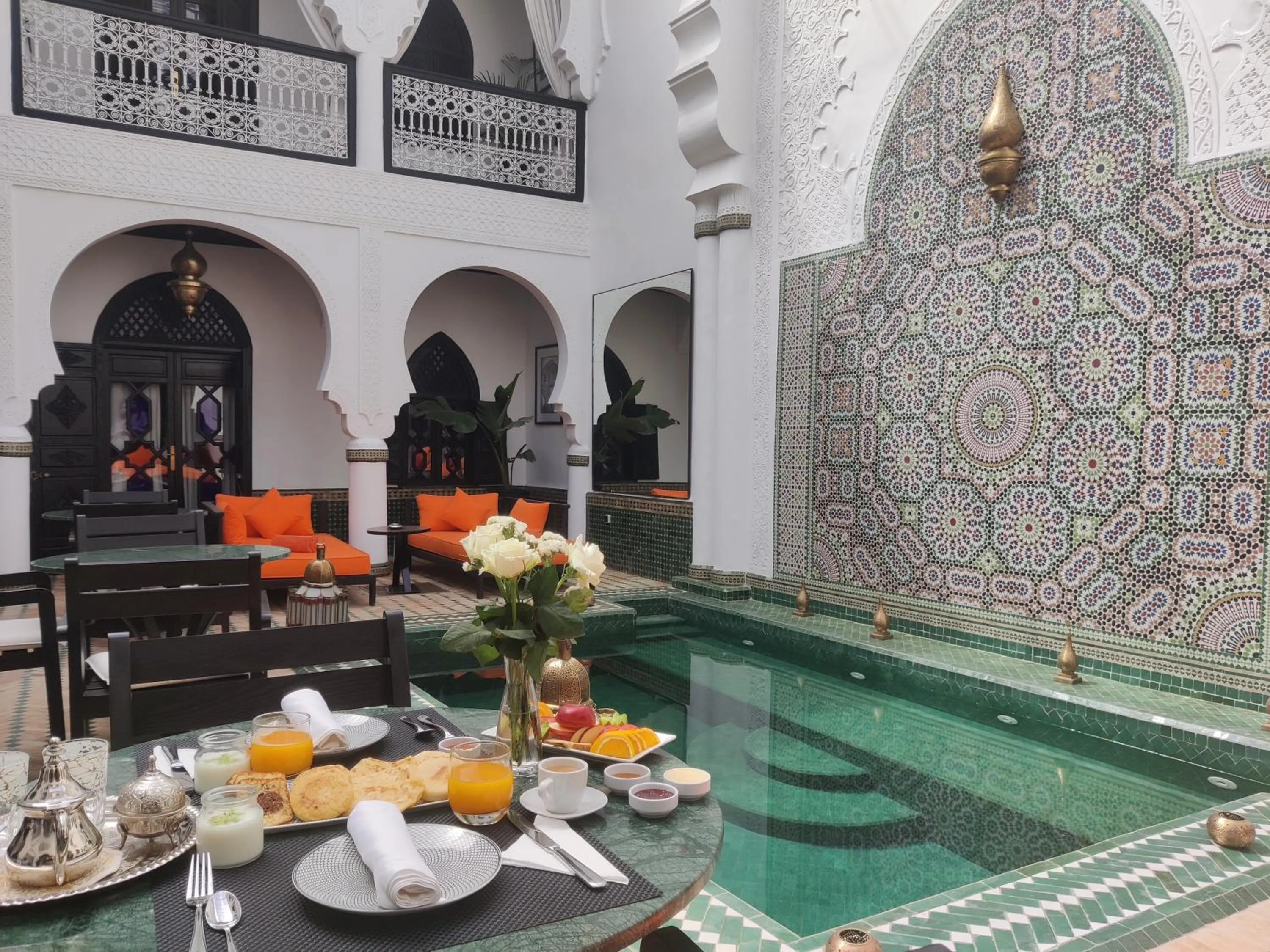 Breakfast in The Grand Riad and Spa