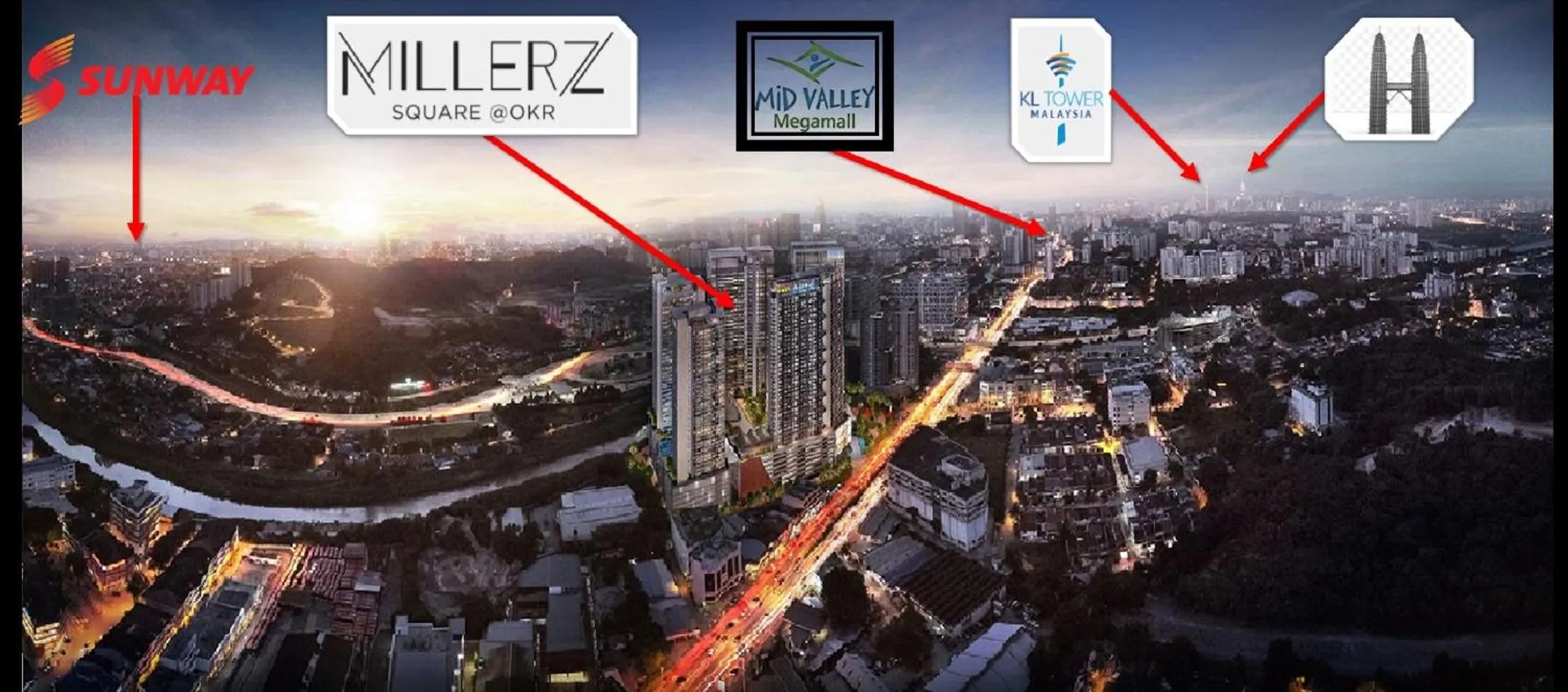 Property building in Millerz Square by KL Minsu