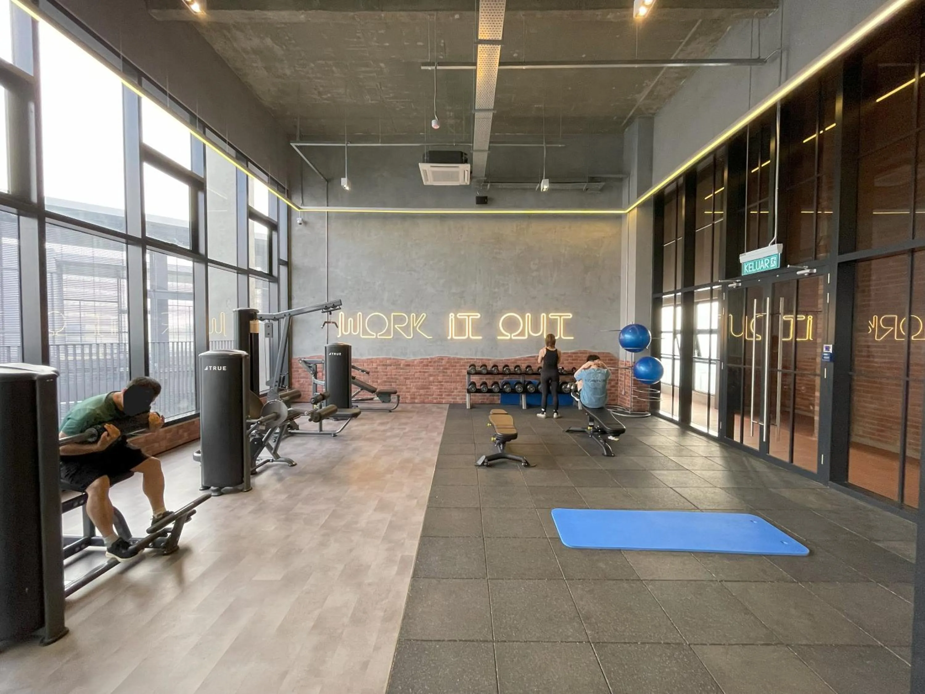 Fitness centre/facilities in Millerz Square by KL Minsu