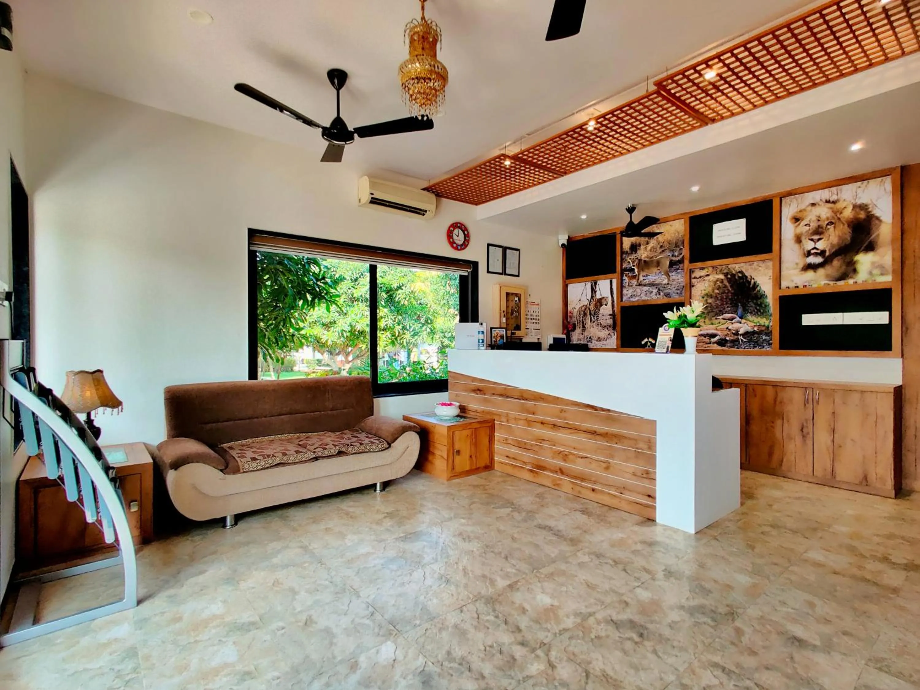 Seating area in Lion Signature Family Resort