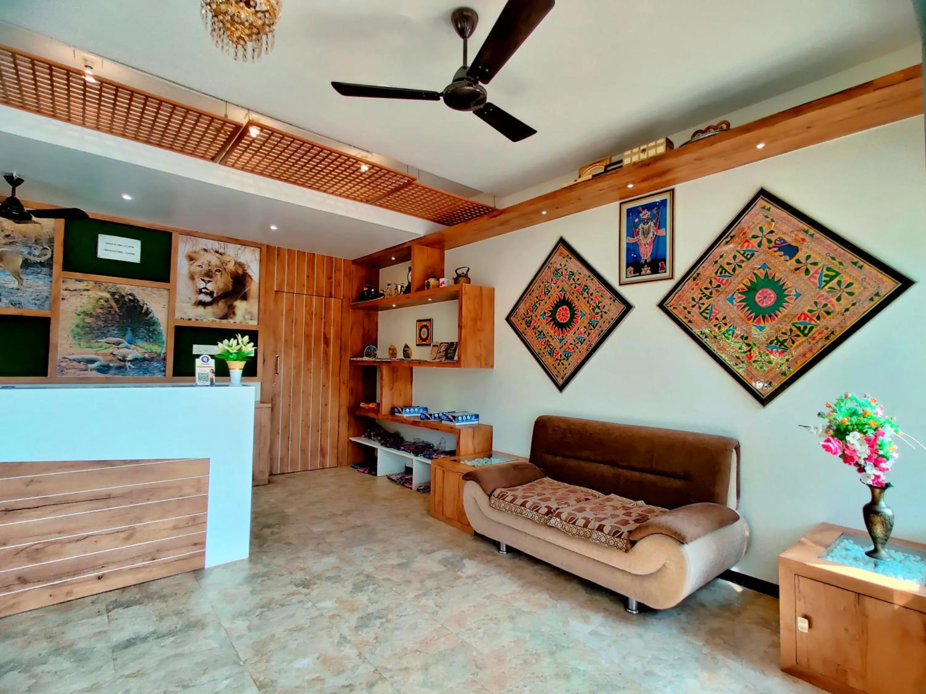 Seating area in Lion Signature Family Resort