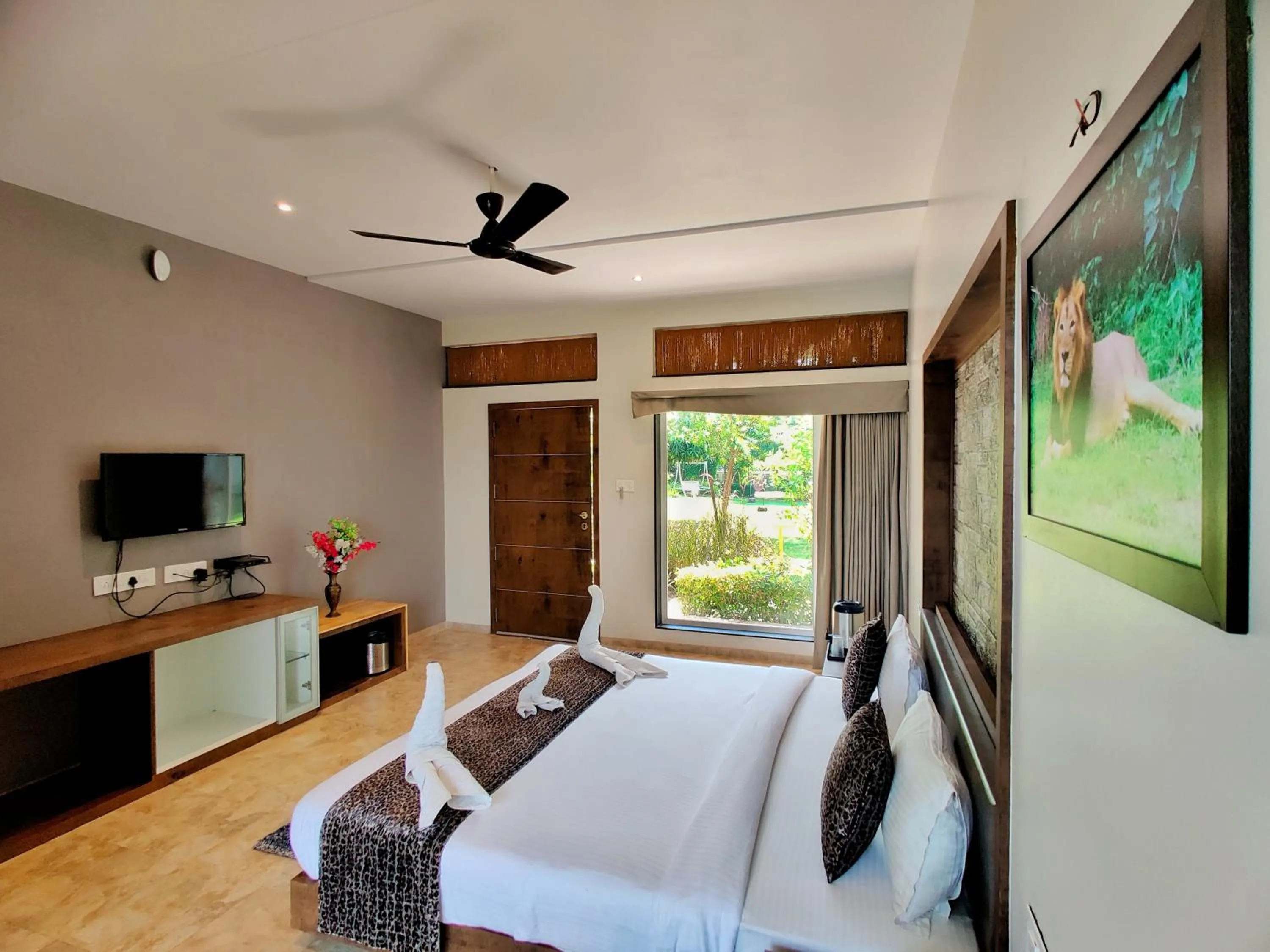 Bed in Lion Signature Family Resort