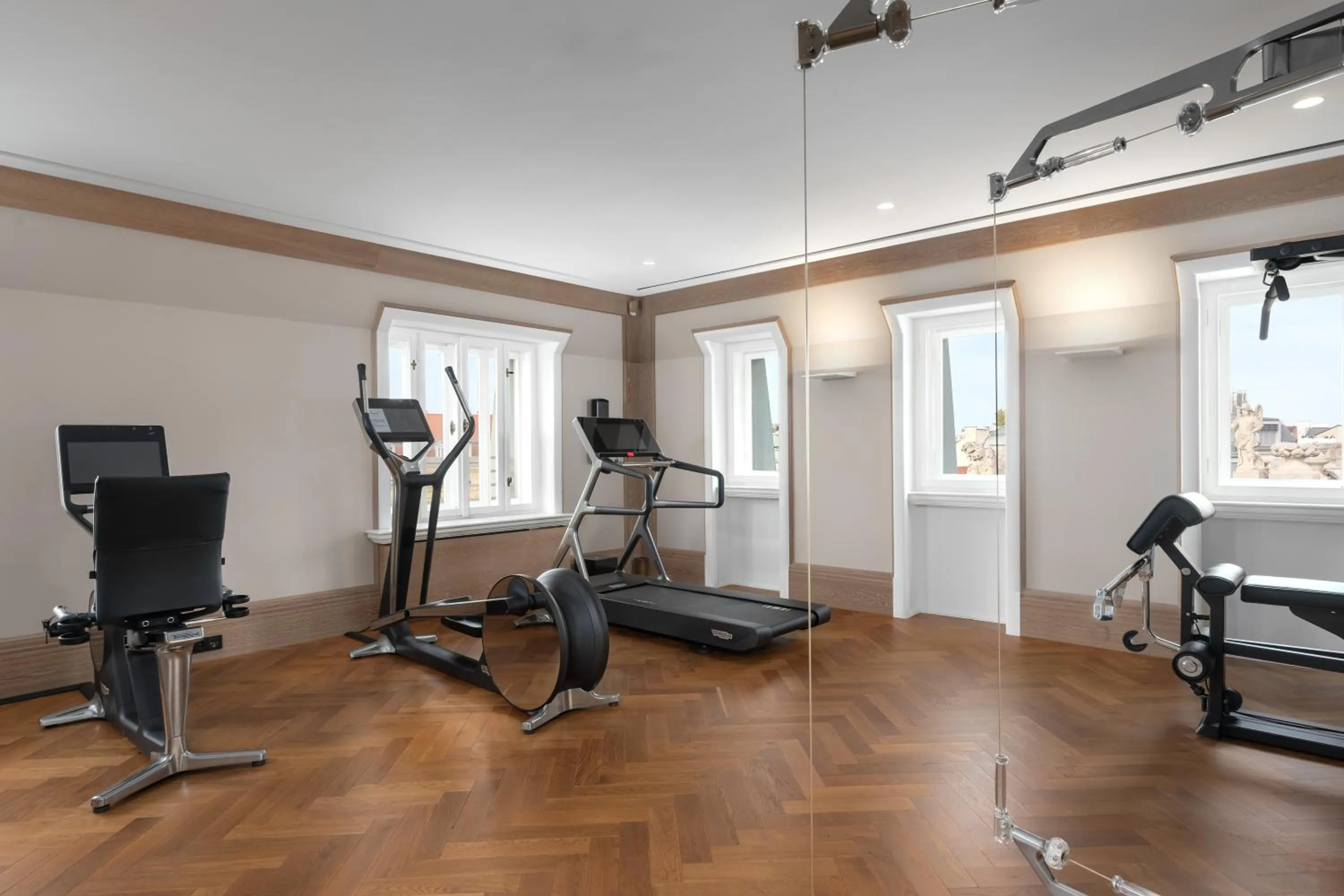 Fitness centre/facilities in Park Hyatt Vienna
