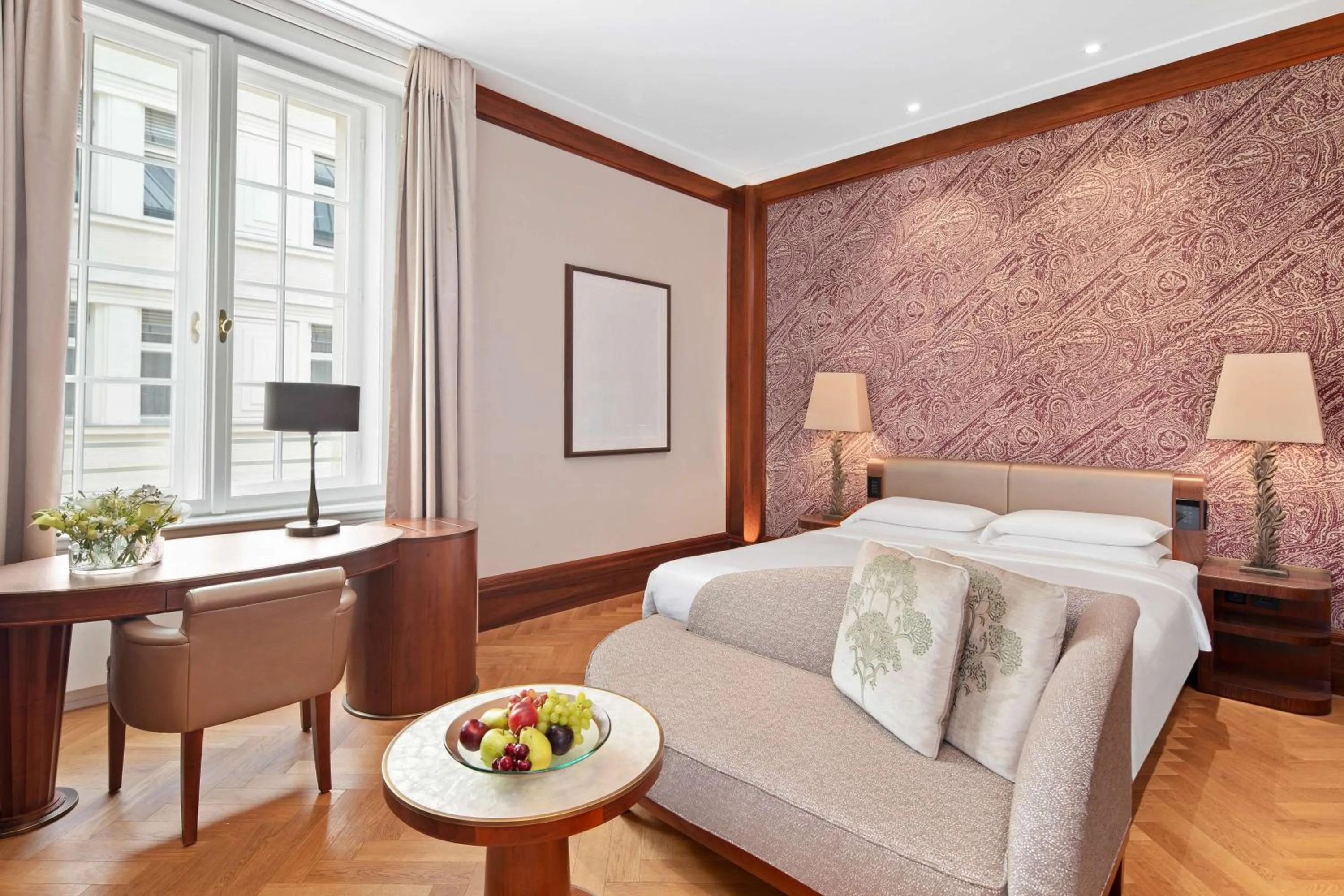 Bedroom in Park Hyatt Vienna