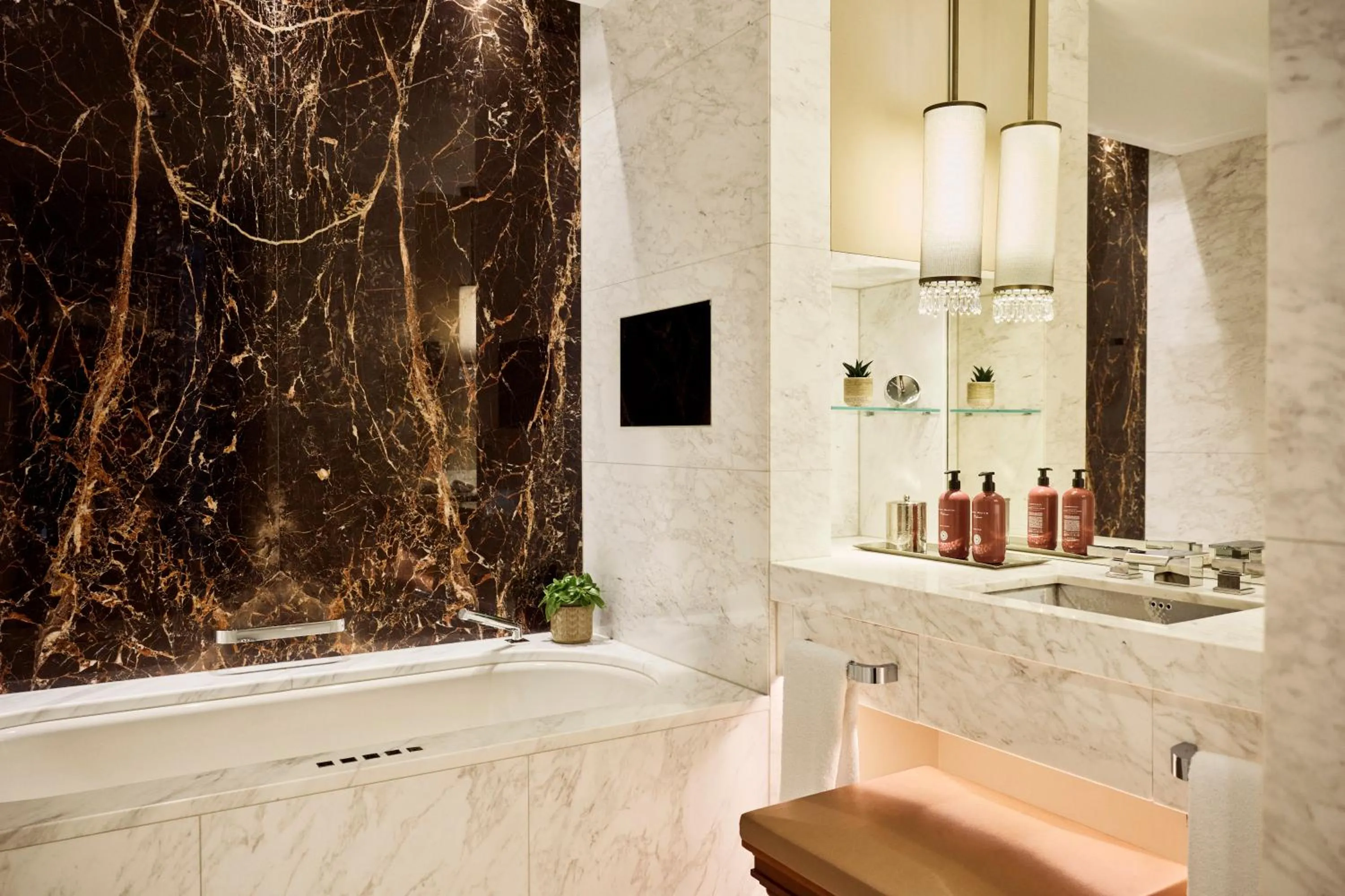 Bathroom in Park Hyatt Vienna