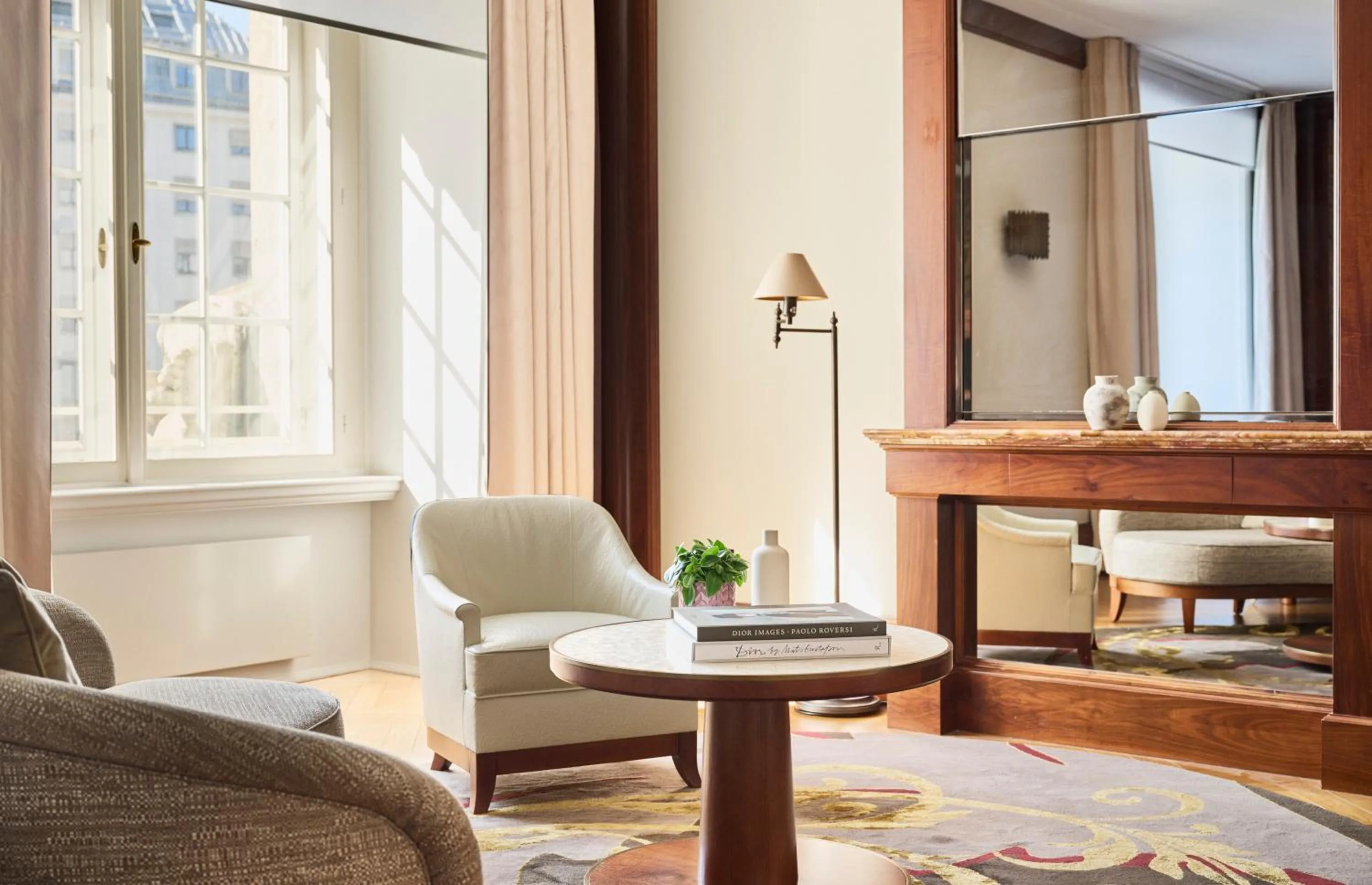 Seating area in Park Hyatt Vienna