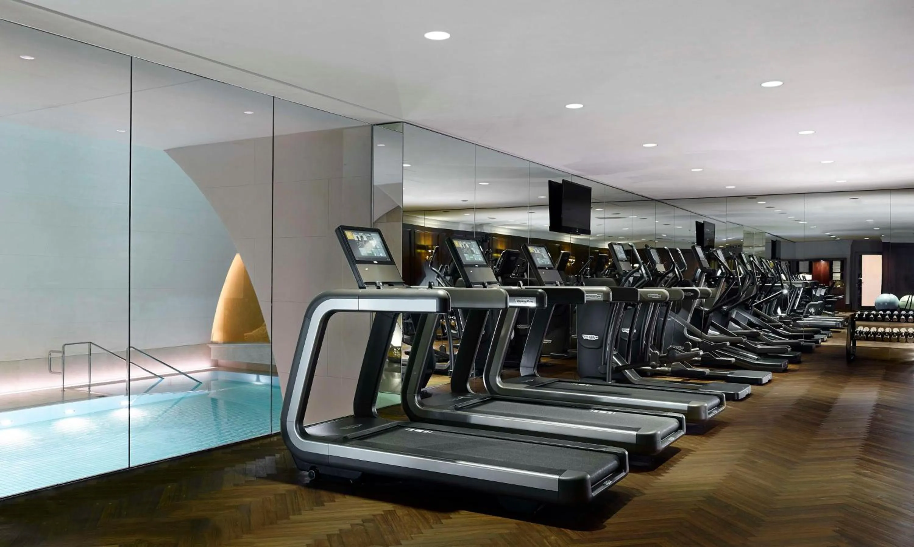 Fitness centre/facilities in Park Hyatt Vienna