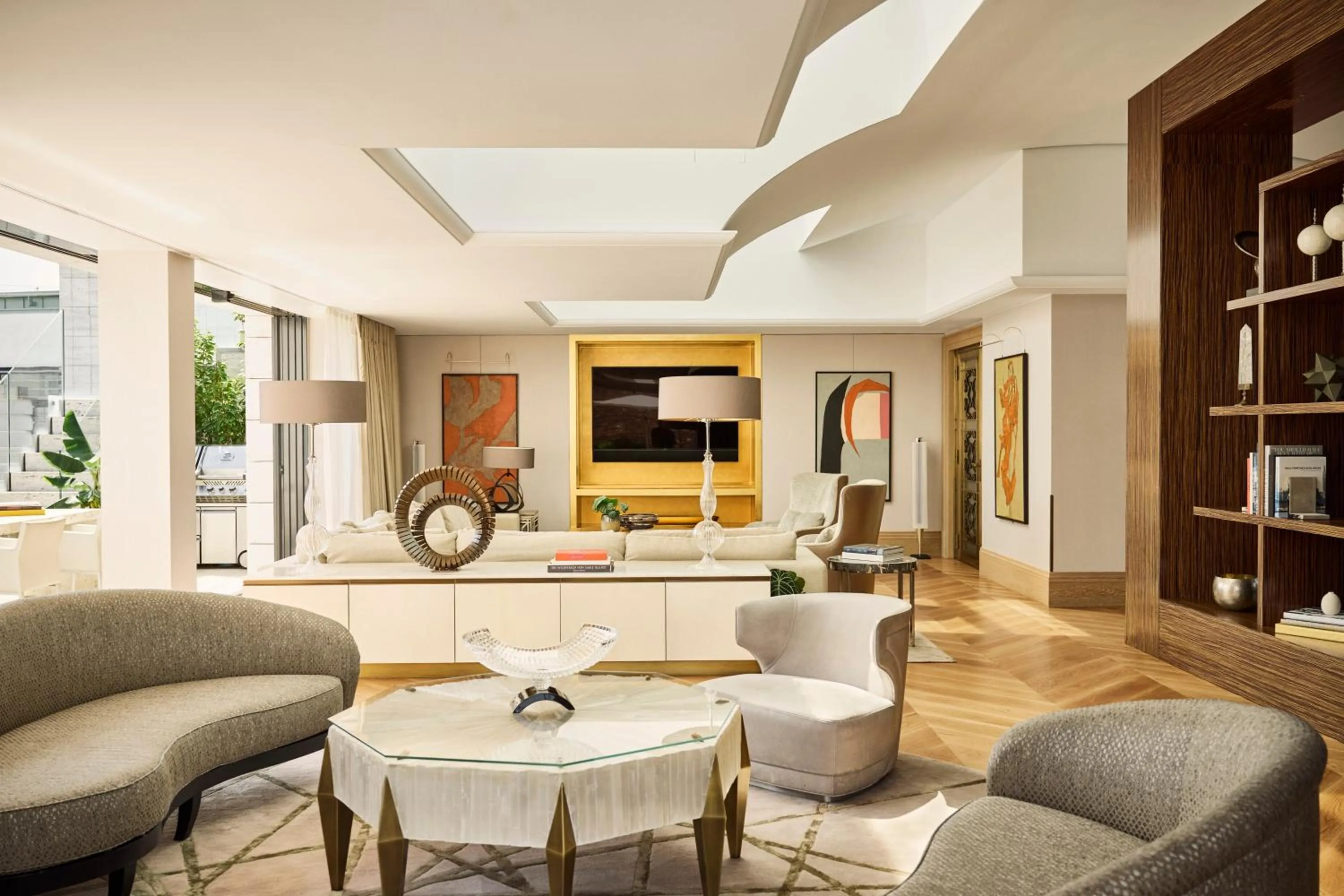 Living room in Park Hyatt Vienna