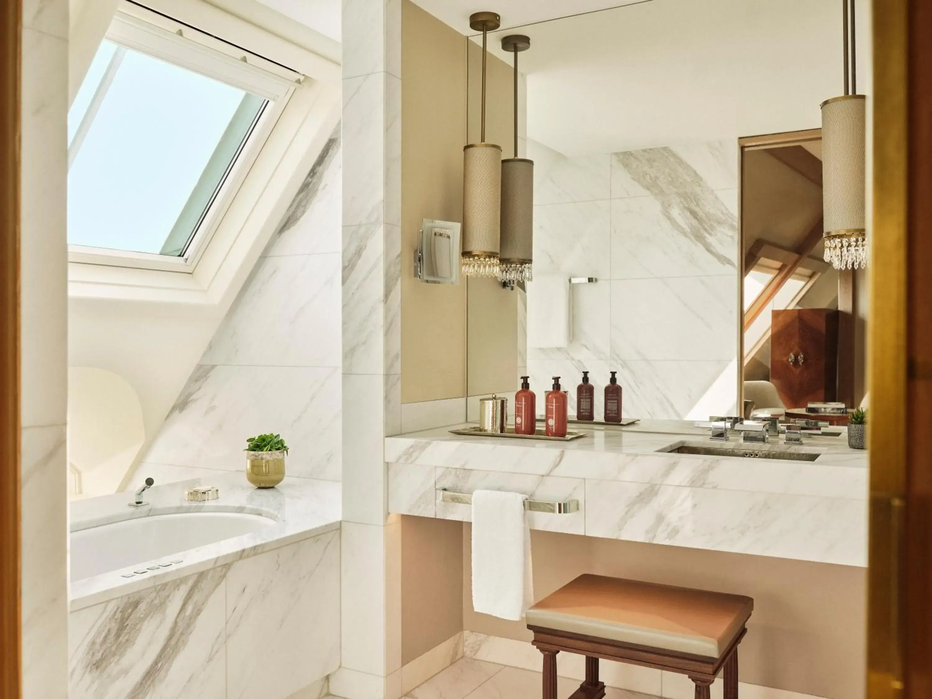 Bathroom in Park Hyatt Vienna Bathroom in Park Hyatt Vienna