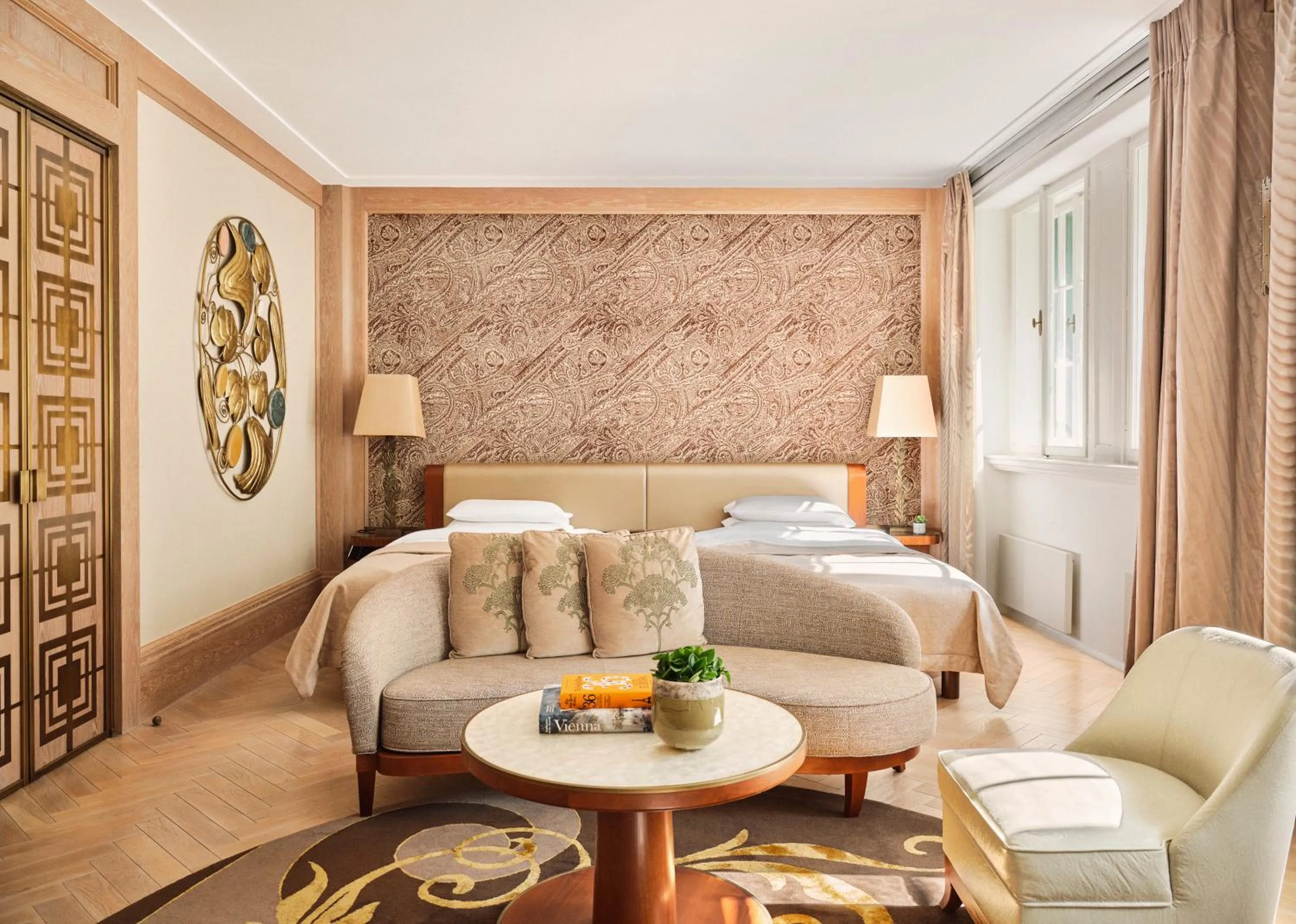 Bedroom in Park Hyatt Vienna