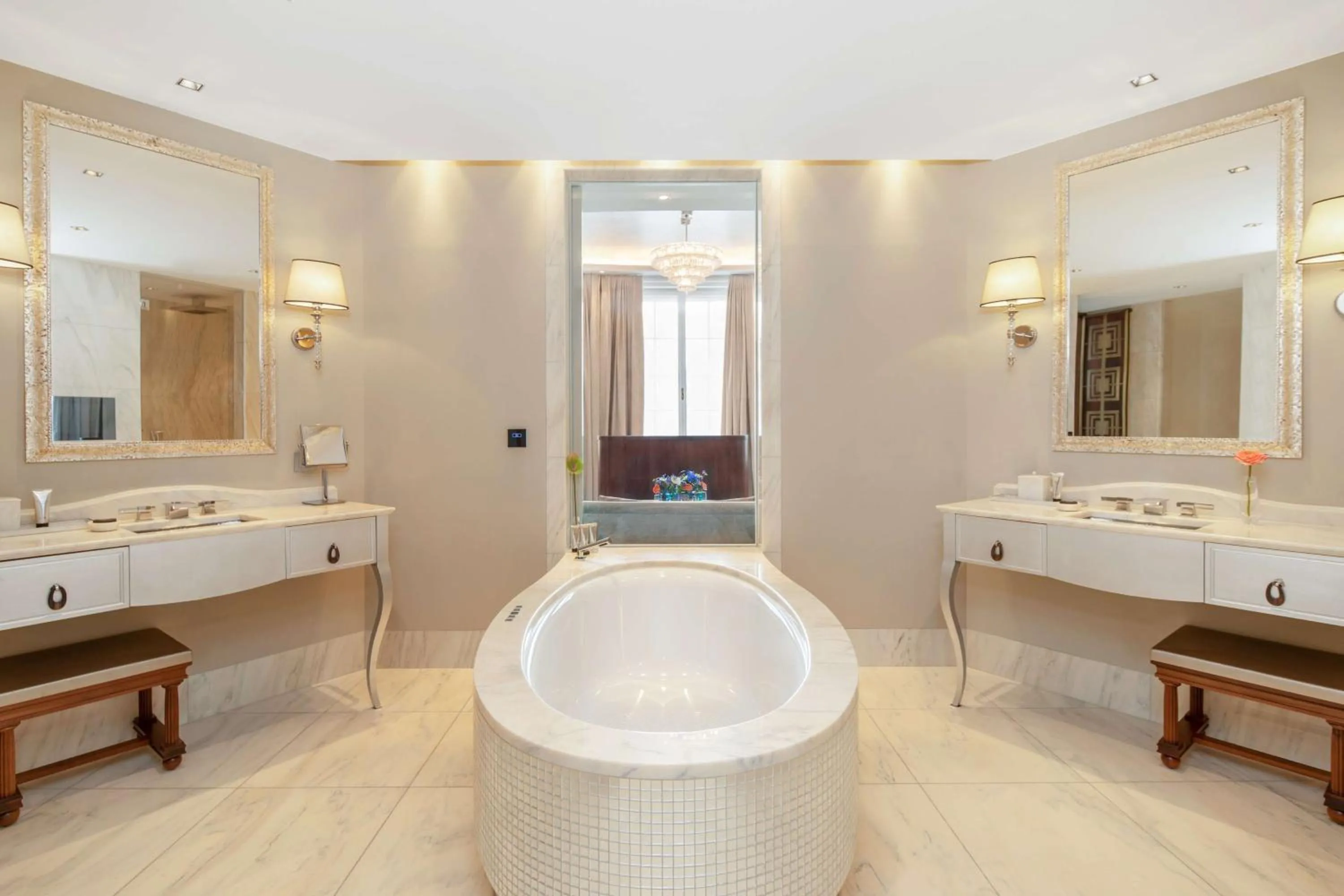 Bathroom in Park Hyatt Vienna