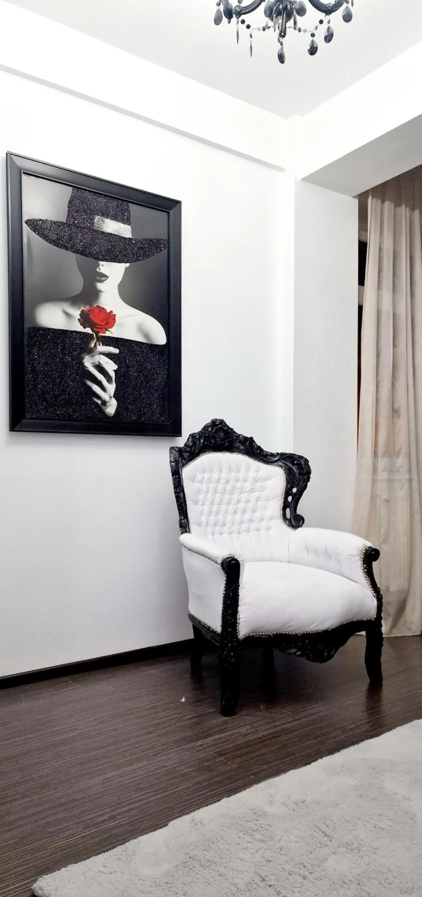 Seating area, Bed in Hotel Jolie Apartments