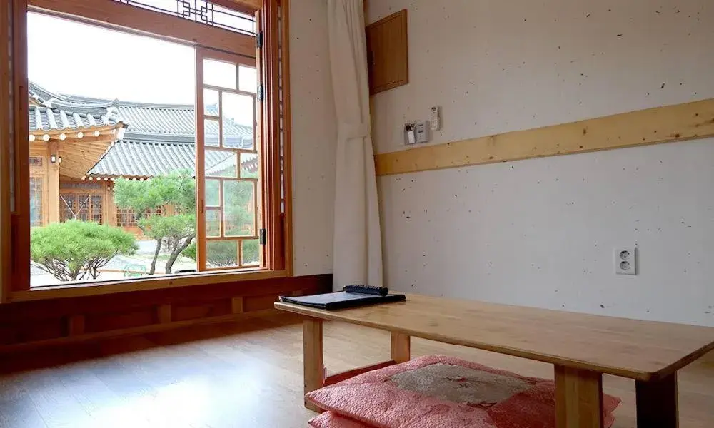 Garden view in Hwangnamguan Hanok Village Garden view in Hwangnamguan Hanok Village