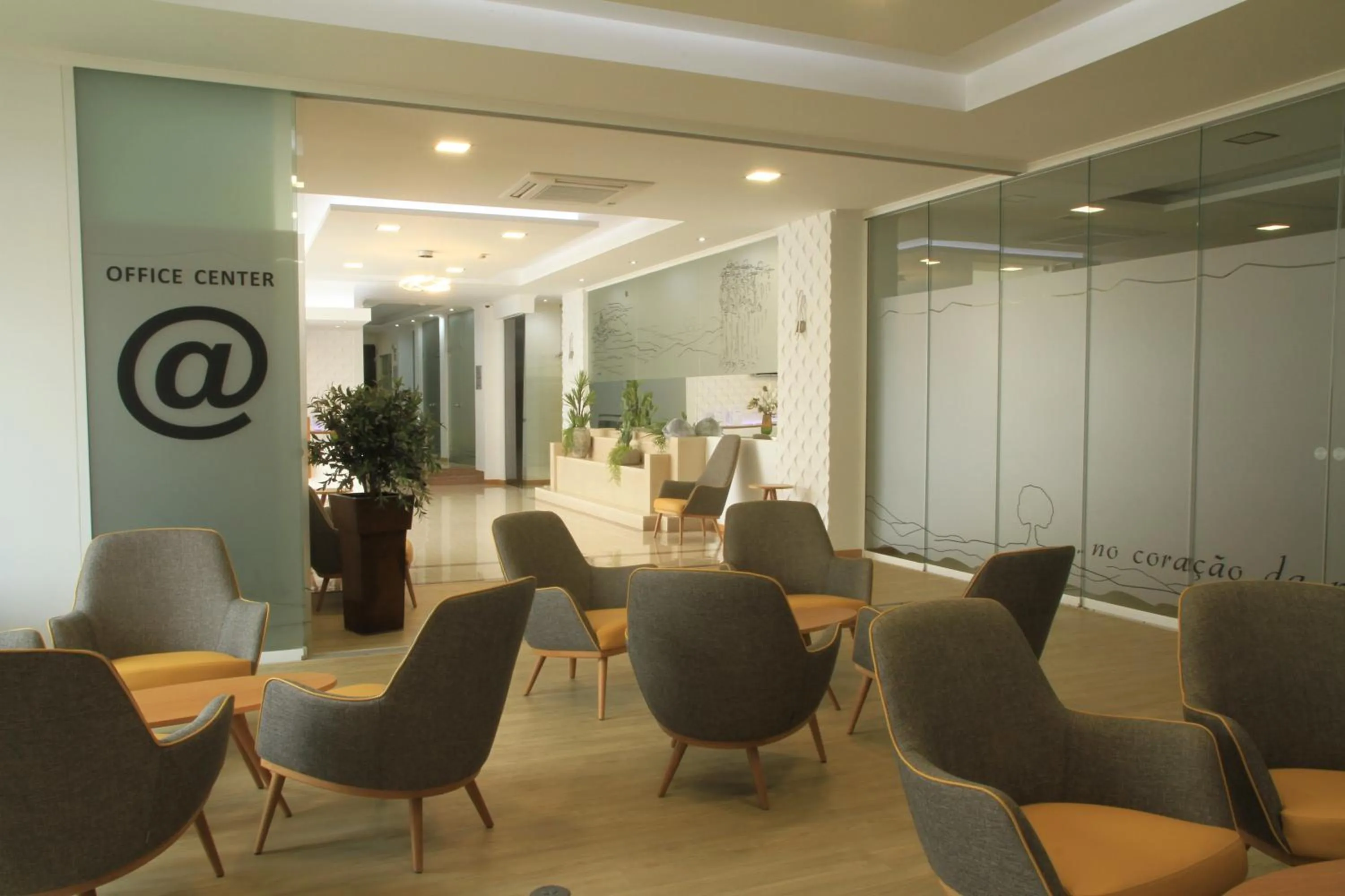 Lobby or reception in Hotel Santa Clara