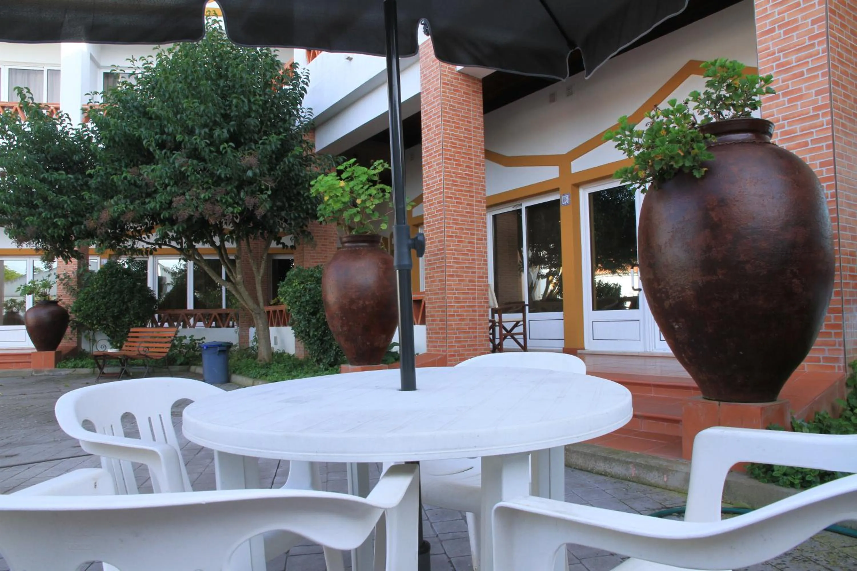 Garden in Hotel Santa Clara