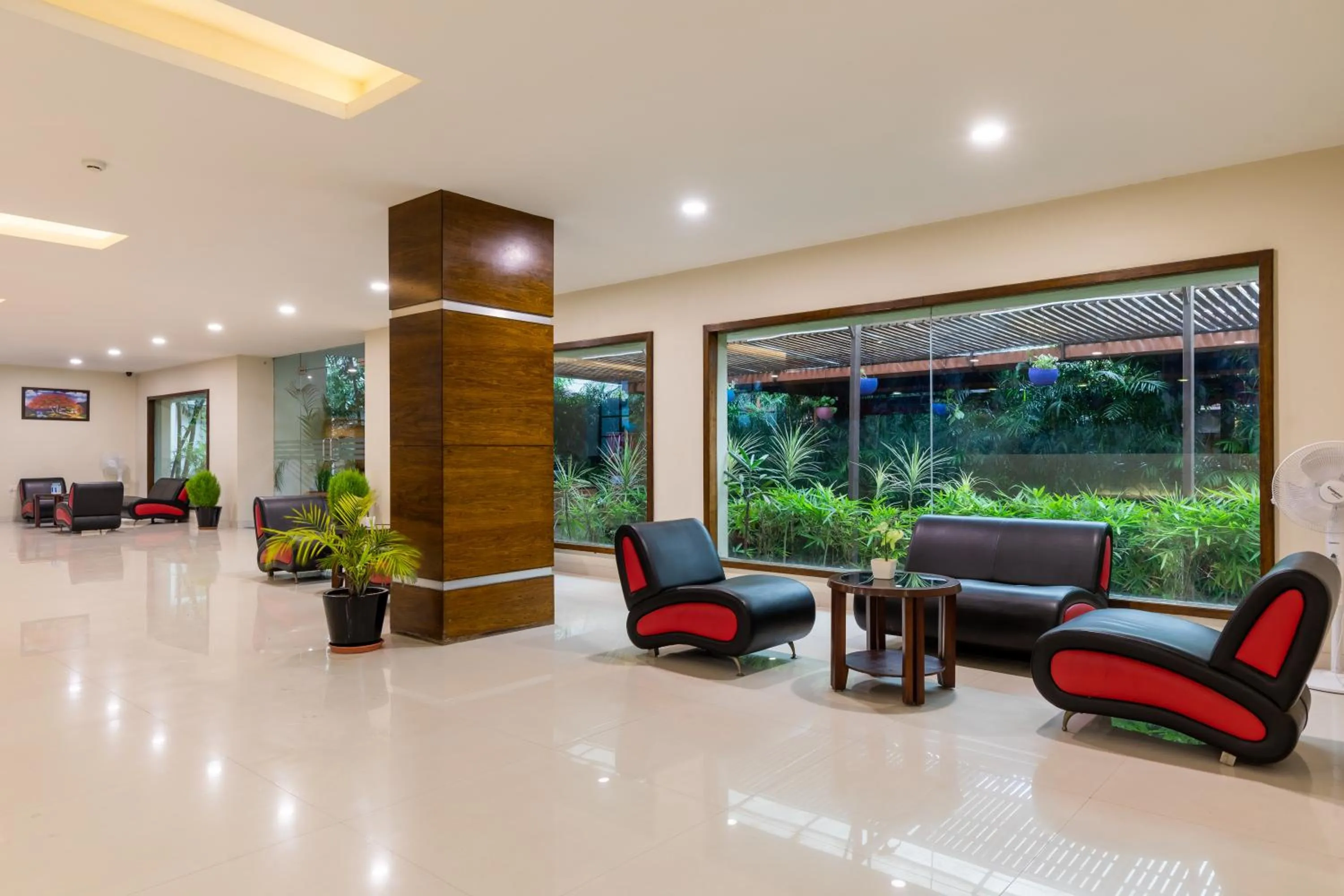 Lobby or reception in Monk's Nirvanaa Hotel & Resort