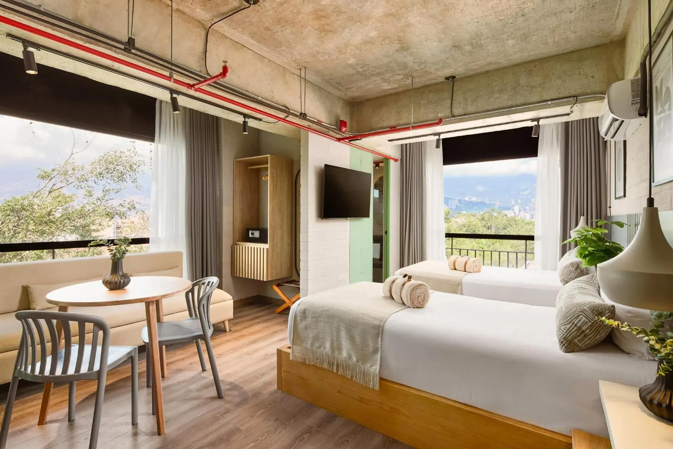 Bed in Urbit Social Lofts Bed in Urbit Social Lofts