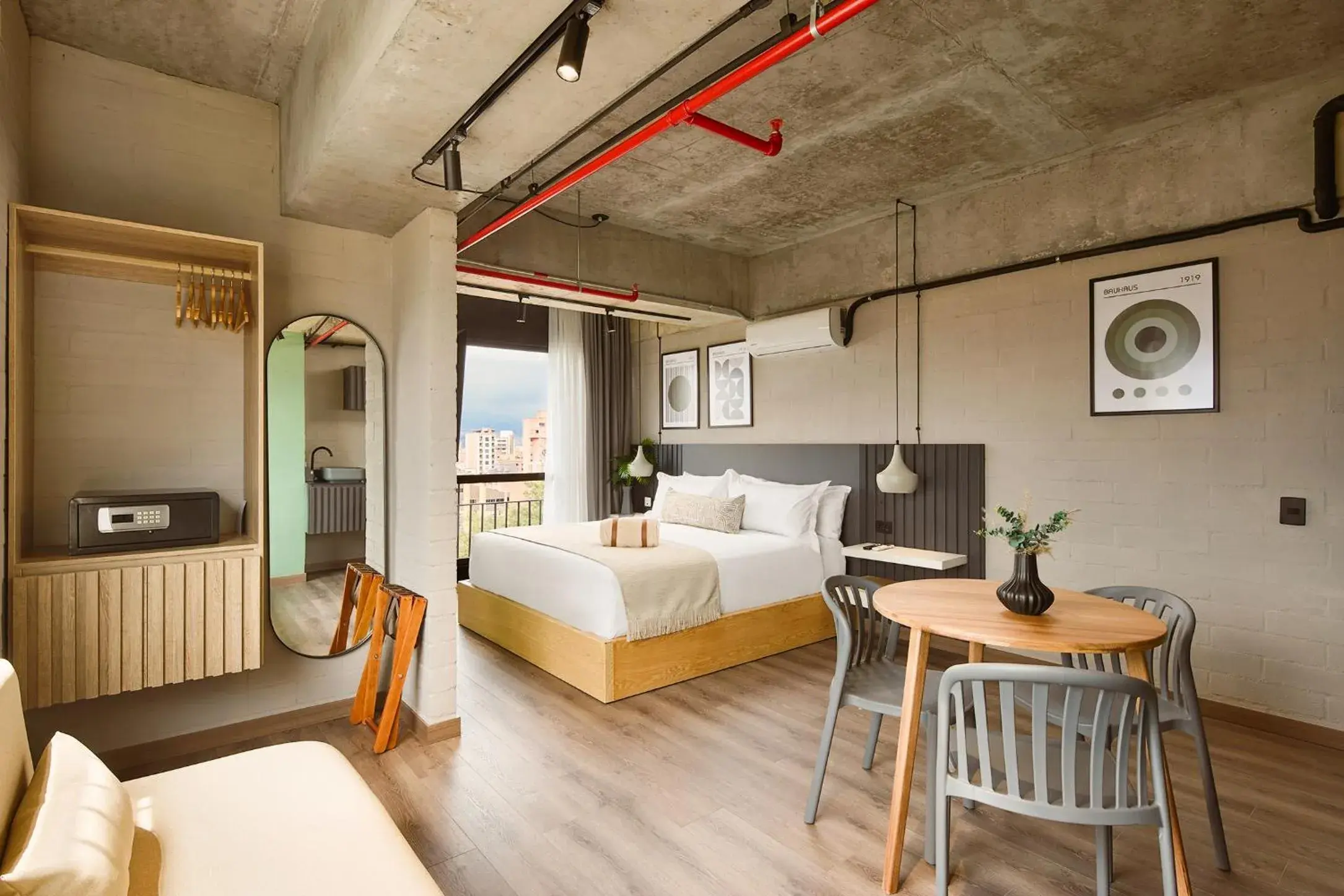 Bed in Urbit Social Lofts Bed in Urbit Social Lofts