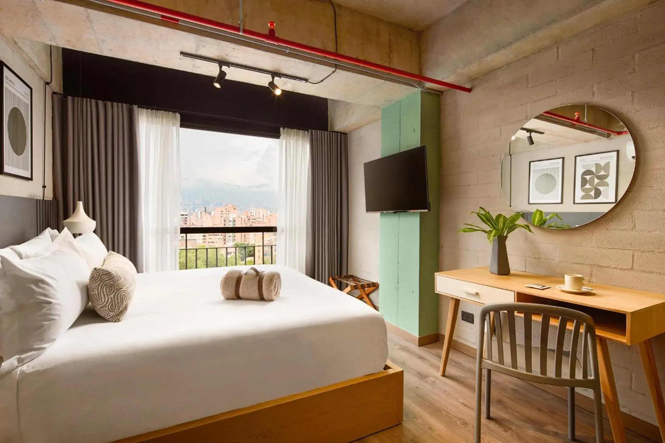 Bed in Urbit Social Lofts Bed in Urbit Social Lofts