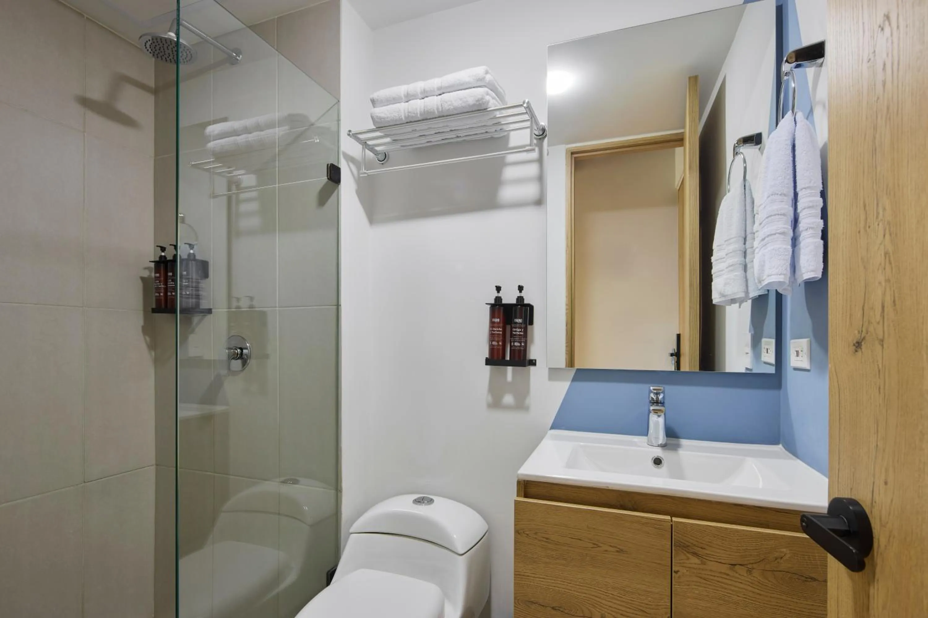 Bathroom in 30 Living Suites