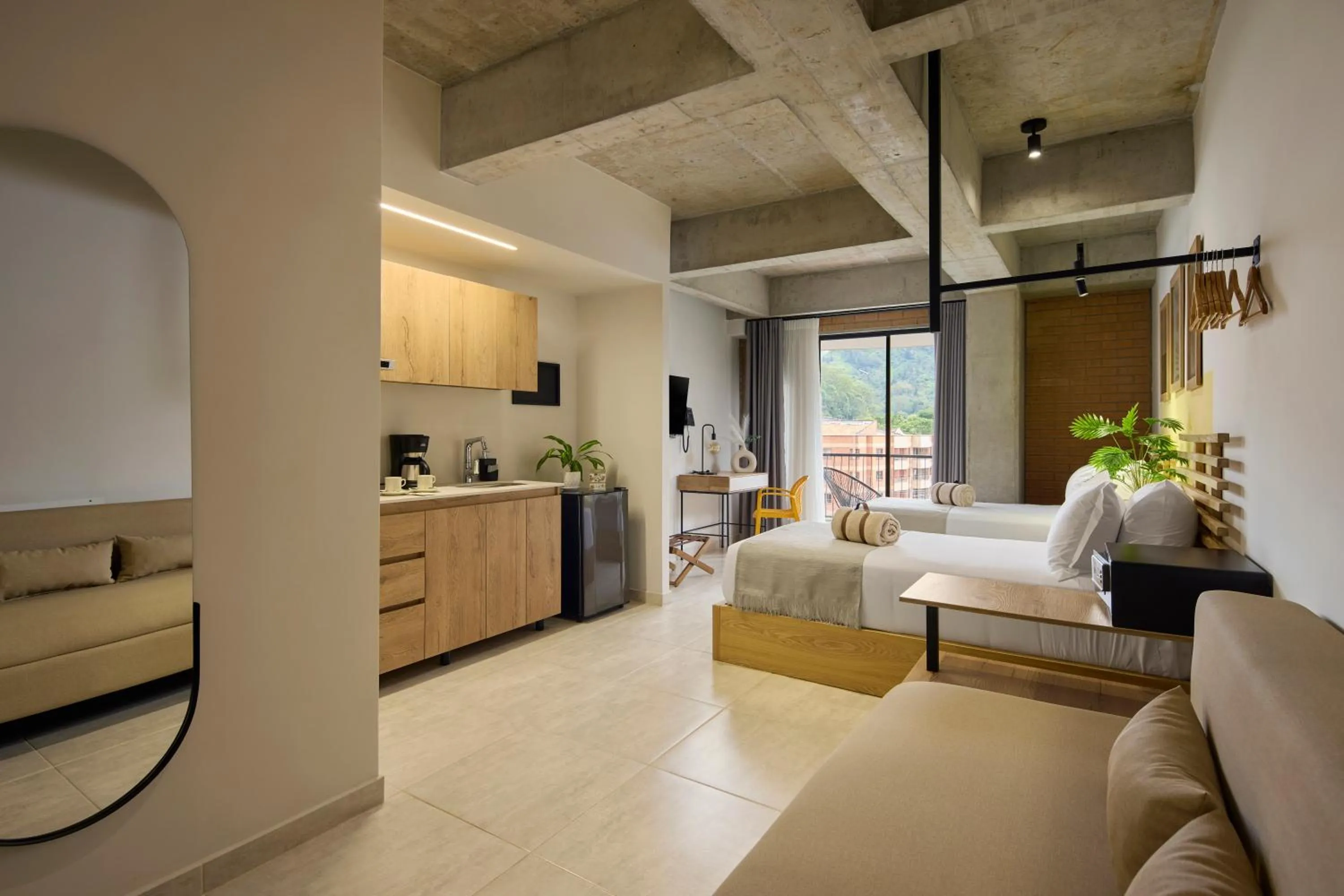Bedroom in 30 Living Suites