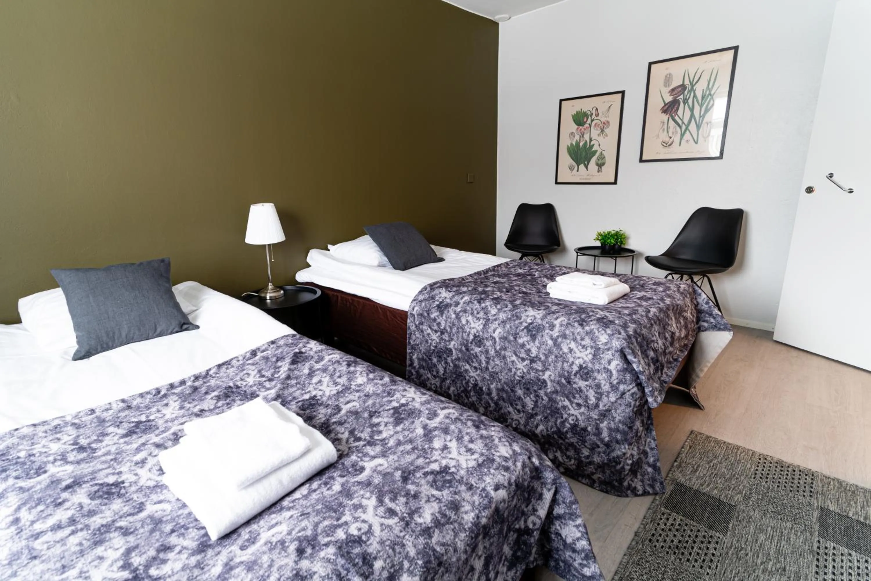 Bed in Hotel Pohjankievari