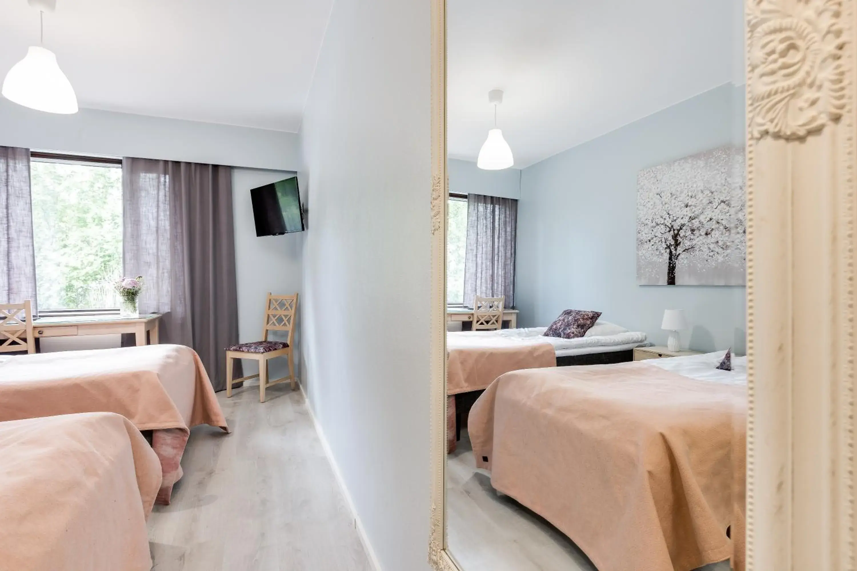 Twin Room in Hotel Pohjankievari Twin Room in Hotel Pohjankievari