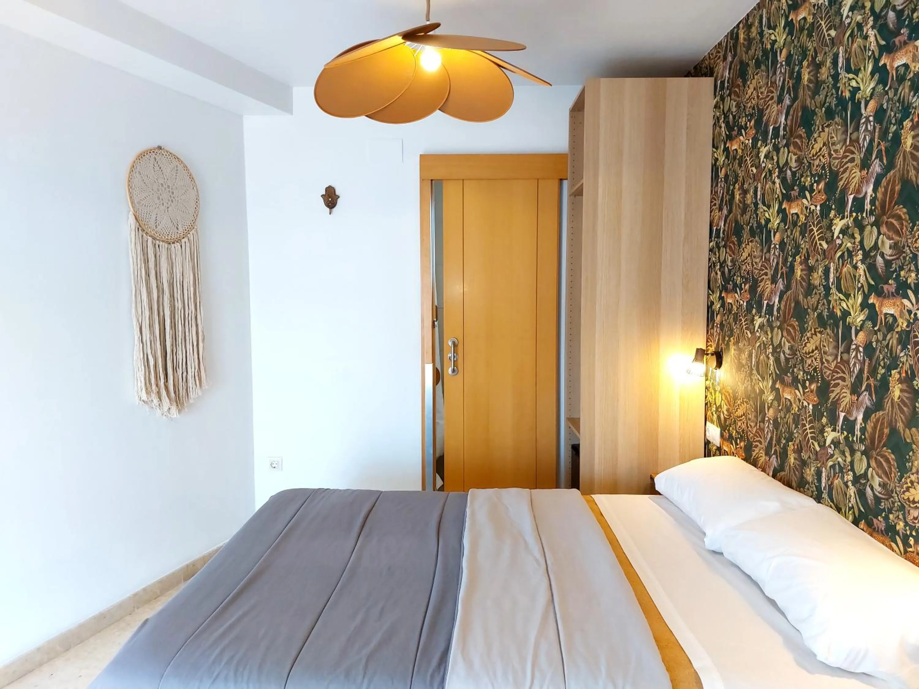 Bedroom, Bed in Habitaciones Barra89