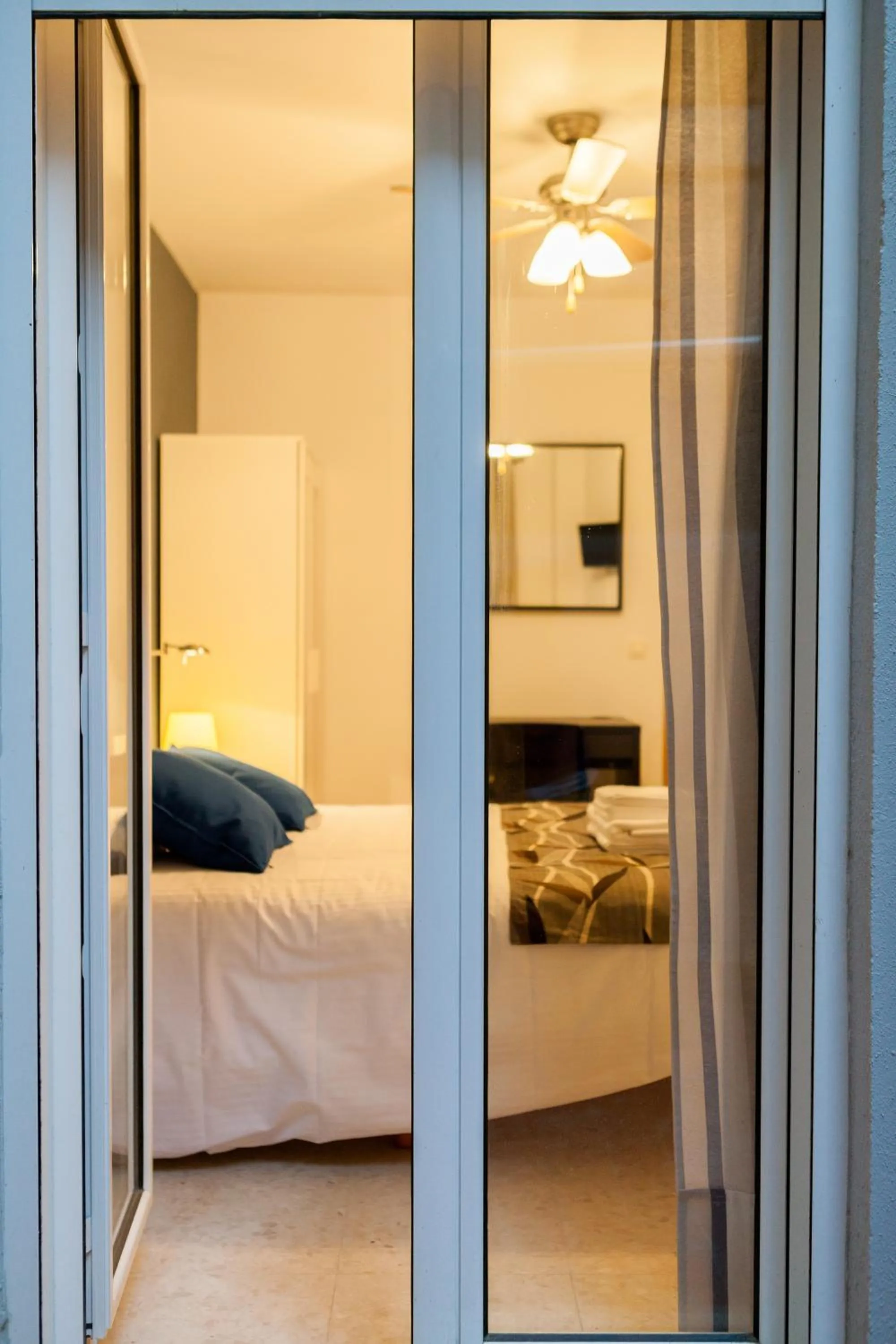 Balcony/Terrace, Bed in Habitaciones Barra89