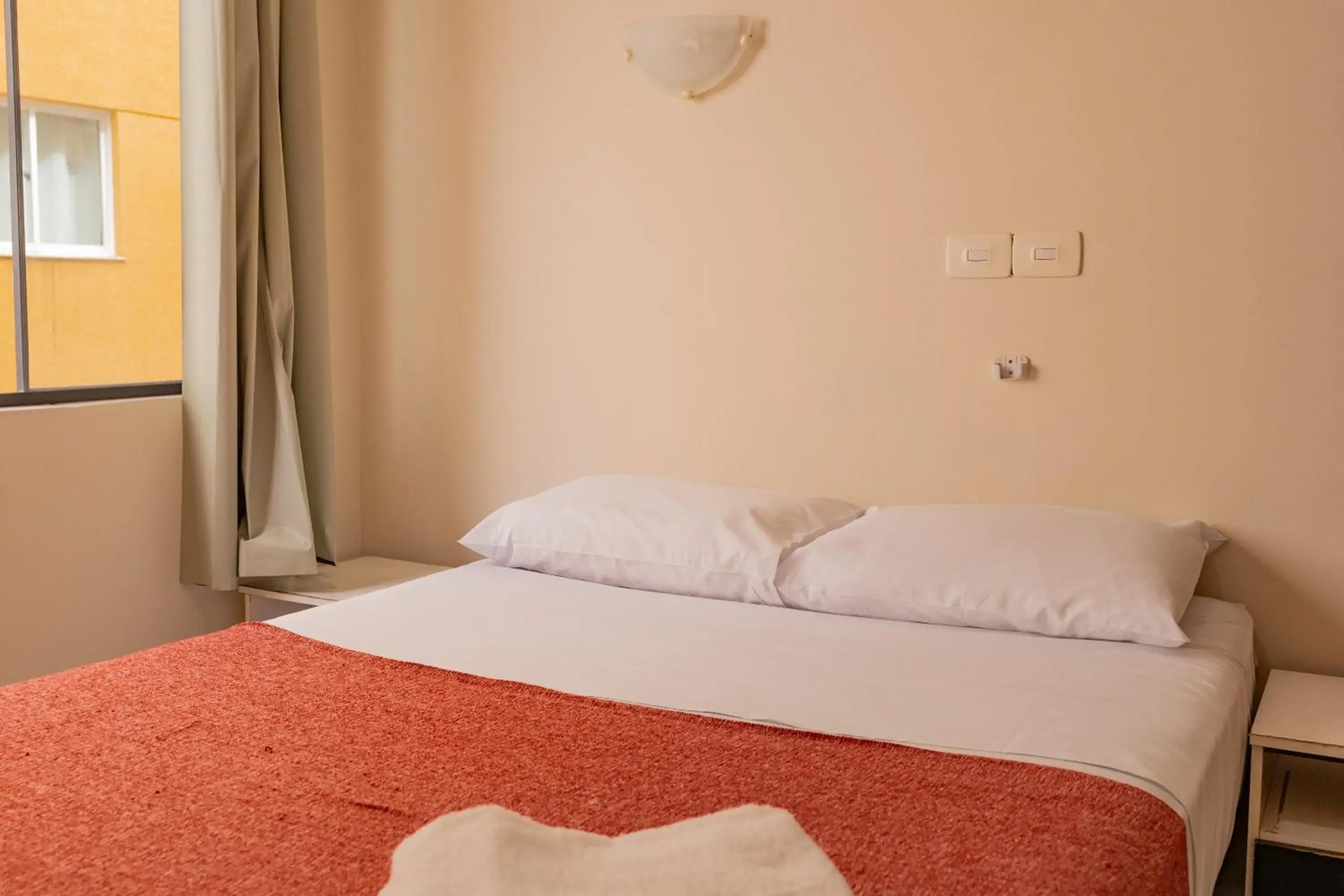 Bed in HANNA Balneário Hotel Bed in HANNA Balneário Hotel