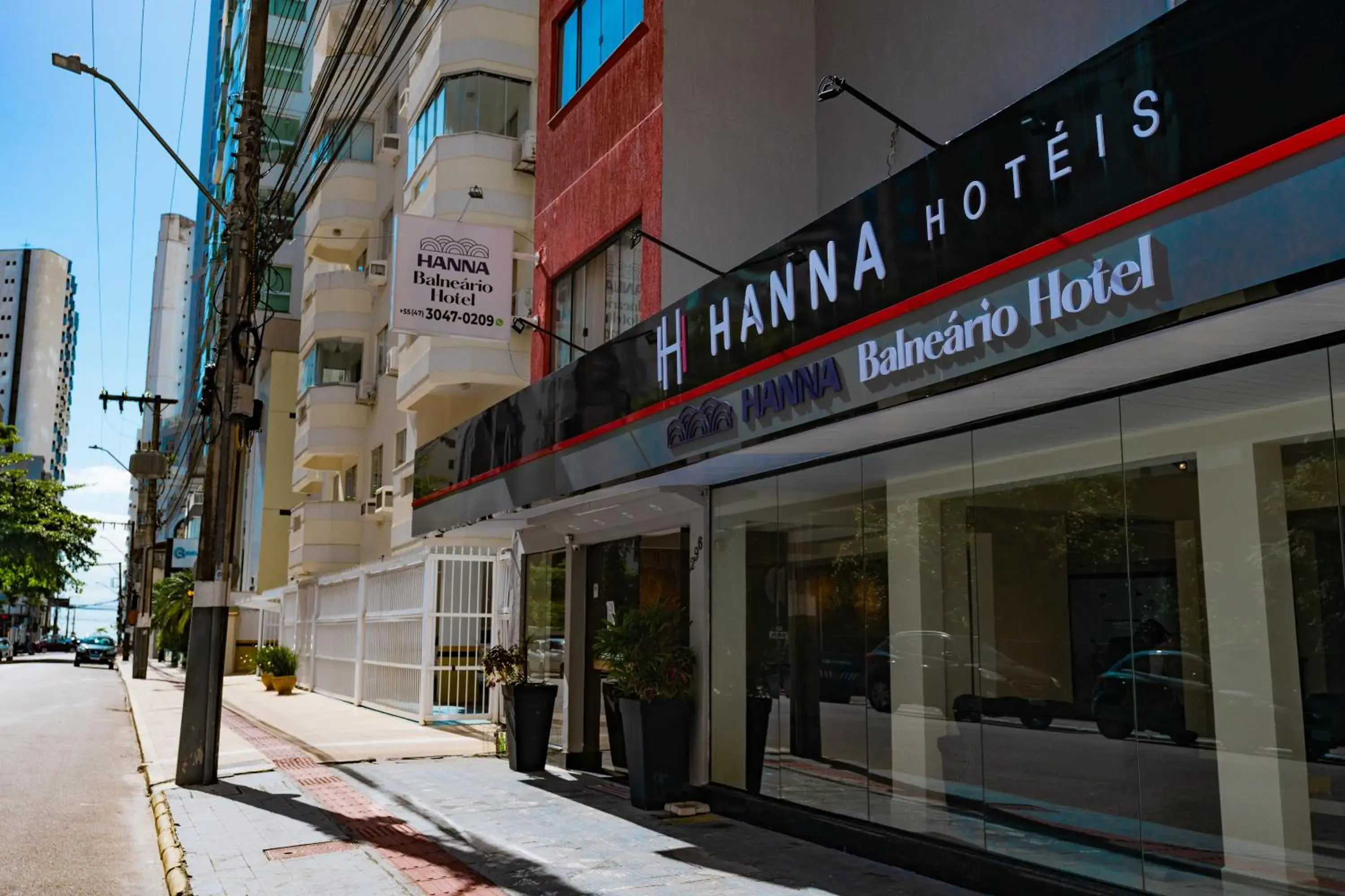 Property building in HANNA Balneário Hotel Property building in HANNA Balneário Hotel