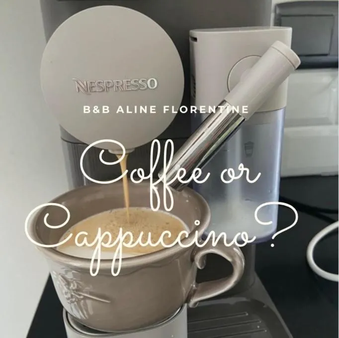 Coffee/tea facilities in B&B Aline Florentine - adults only - Luxury B&B - Chambres d'Hôtes - Zimmer Frei