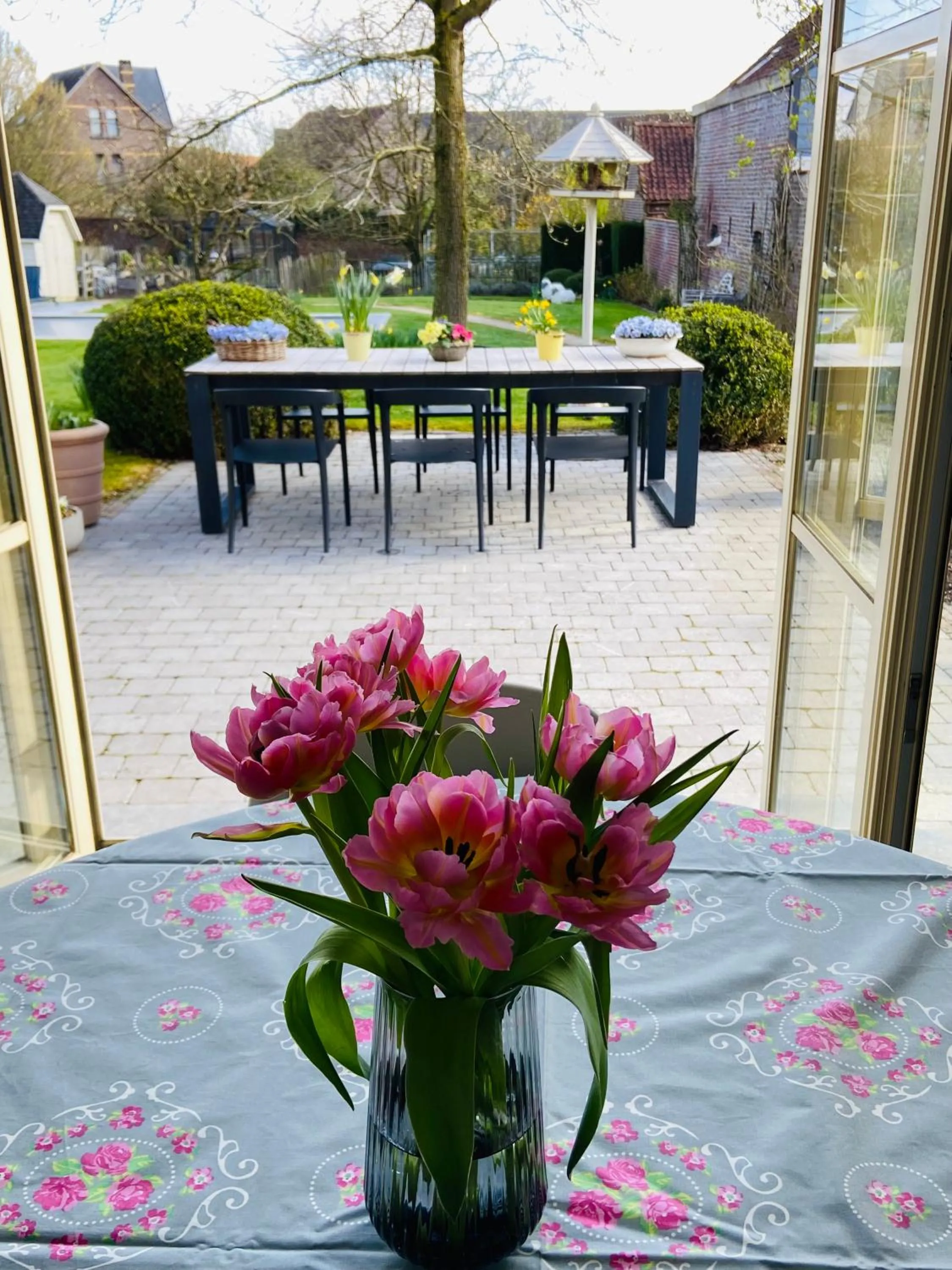 Garden view in B&B Aline Florentine - adults only - Luxury B&B - Chambres d'Hôtes - Zimmer Frei