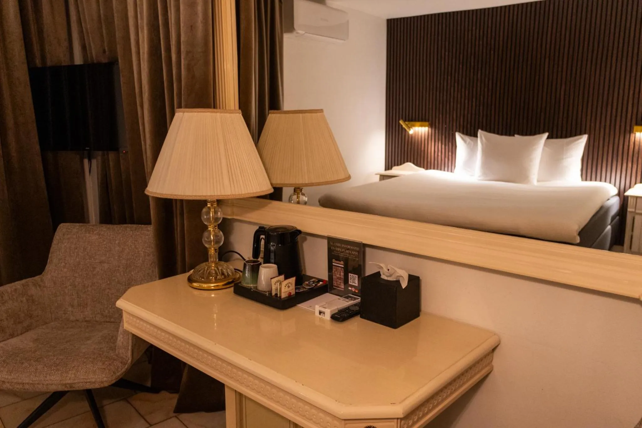 Bed in Hotel Schimmelpenninck Huys