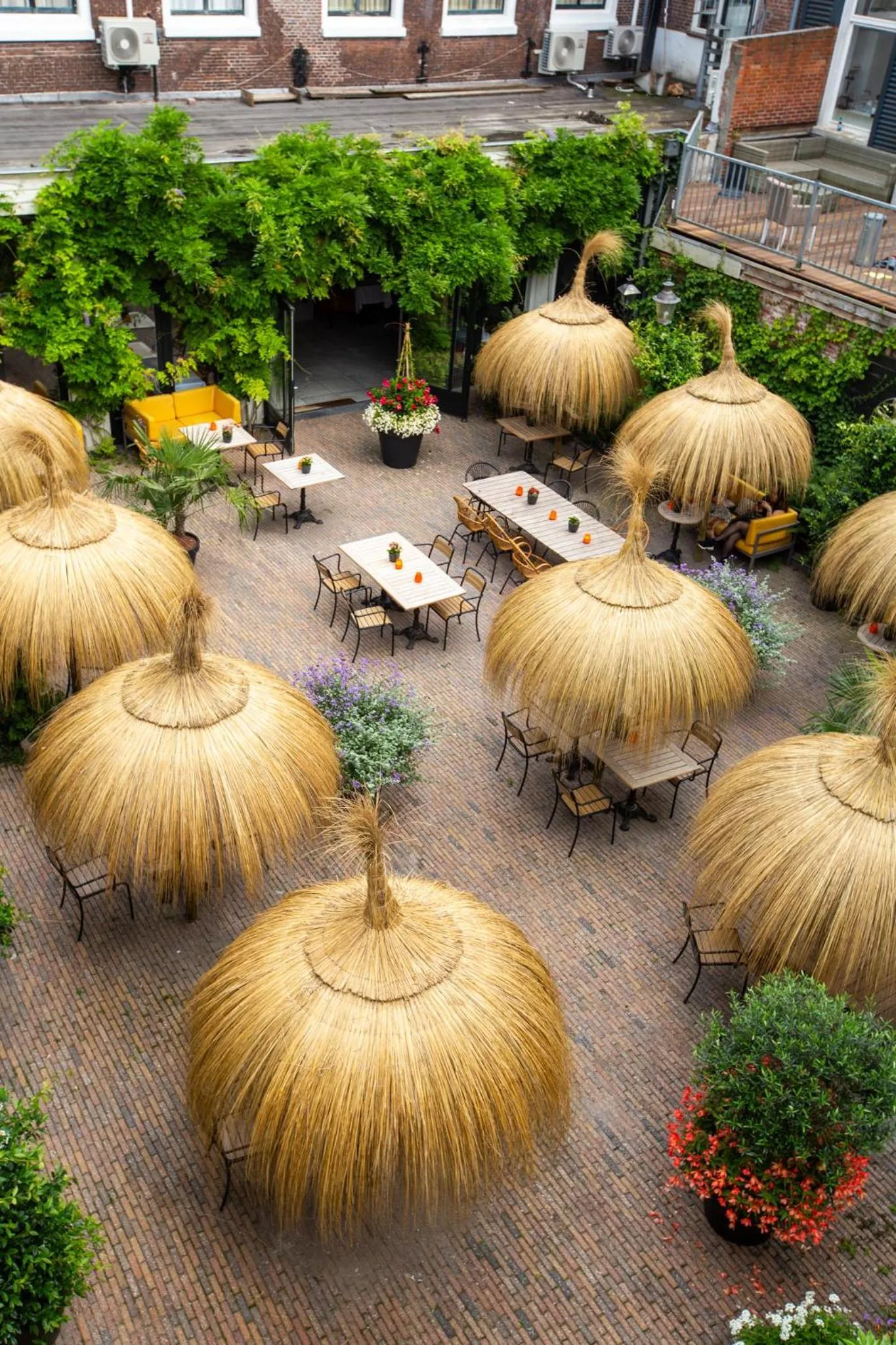 Garden in Hotel Schimmelpenninck Huys