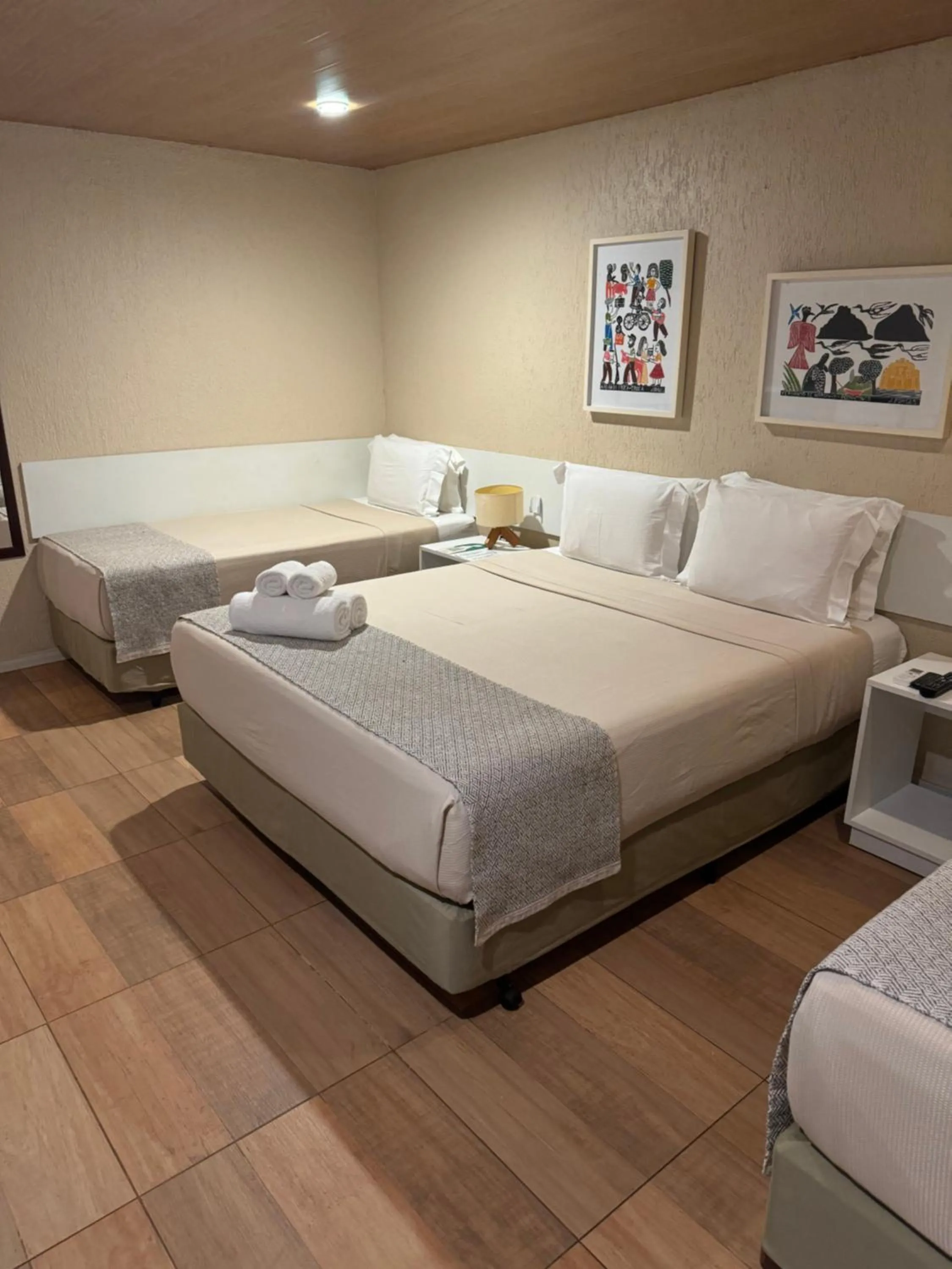 Bed in Pousada da Germana