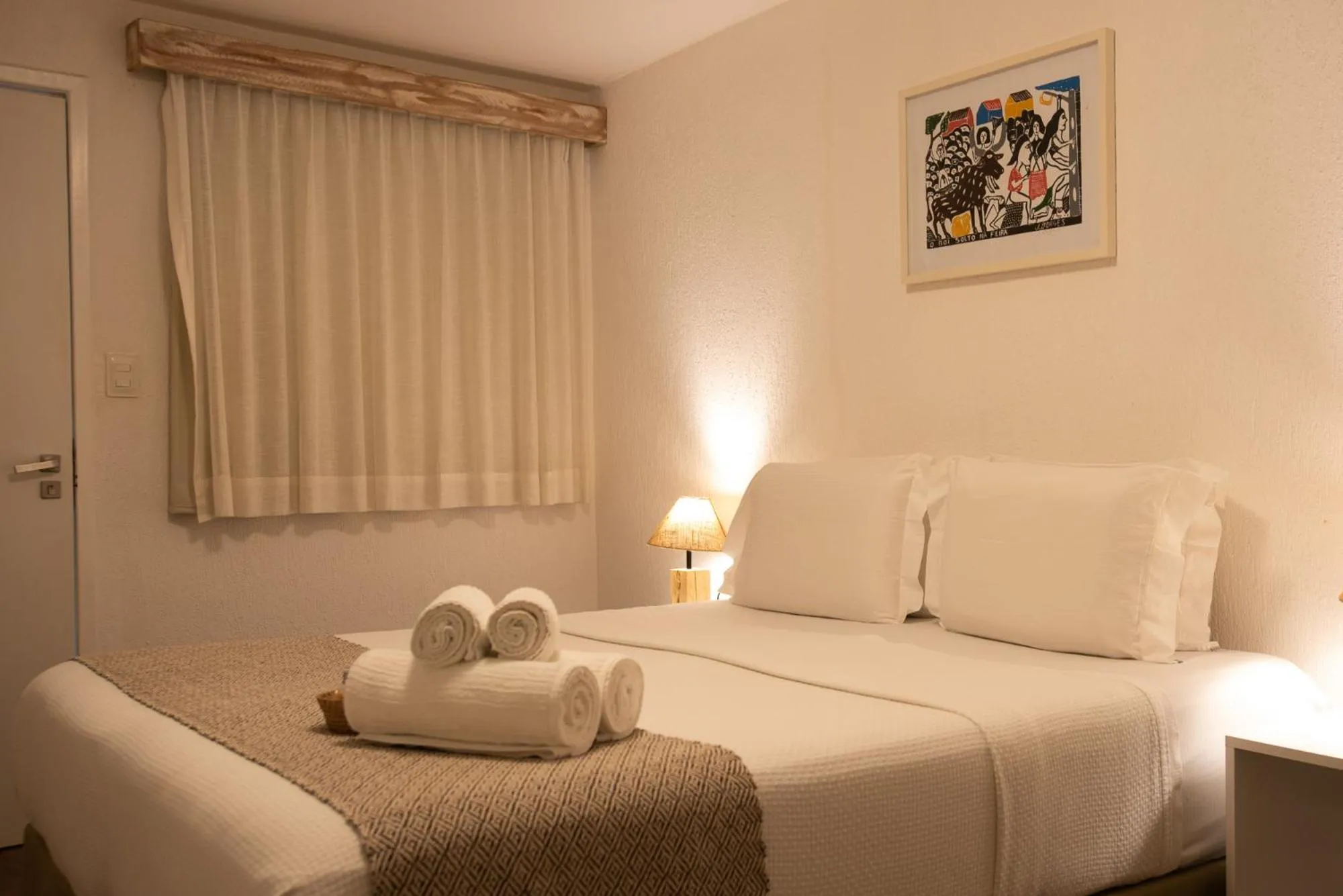 Bed in Pousada da Germana