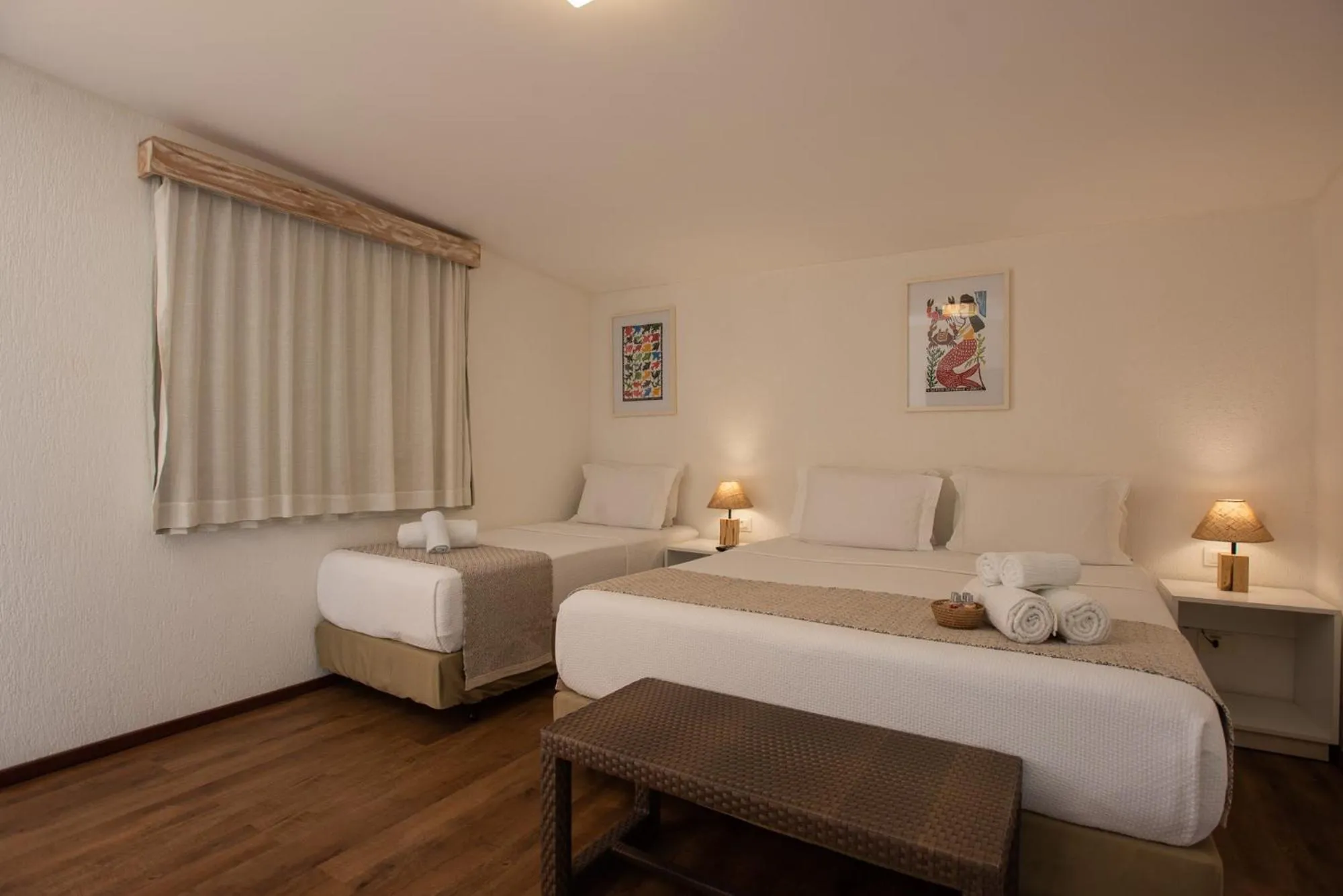 Bed in Pousada da Germana